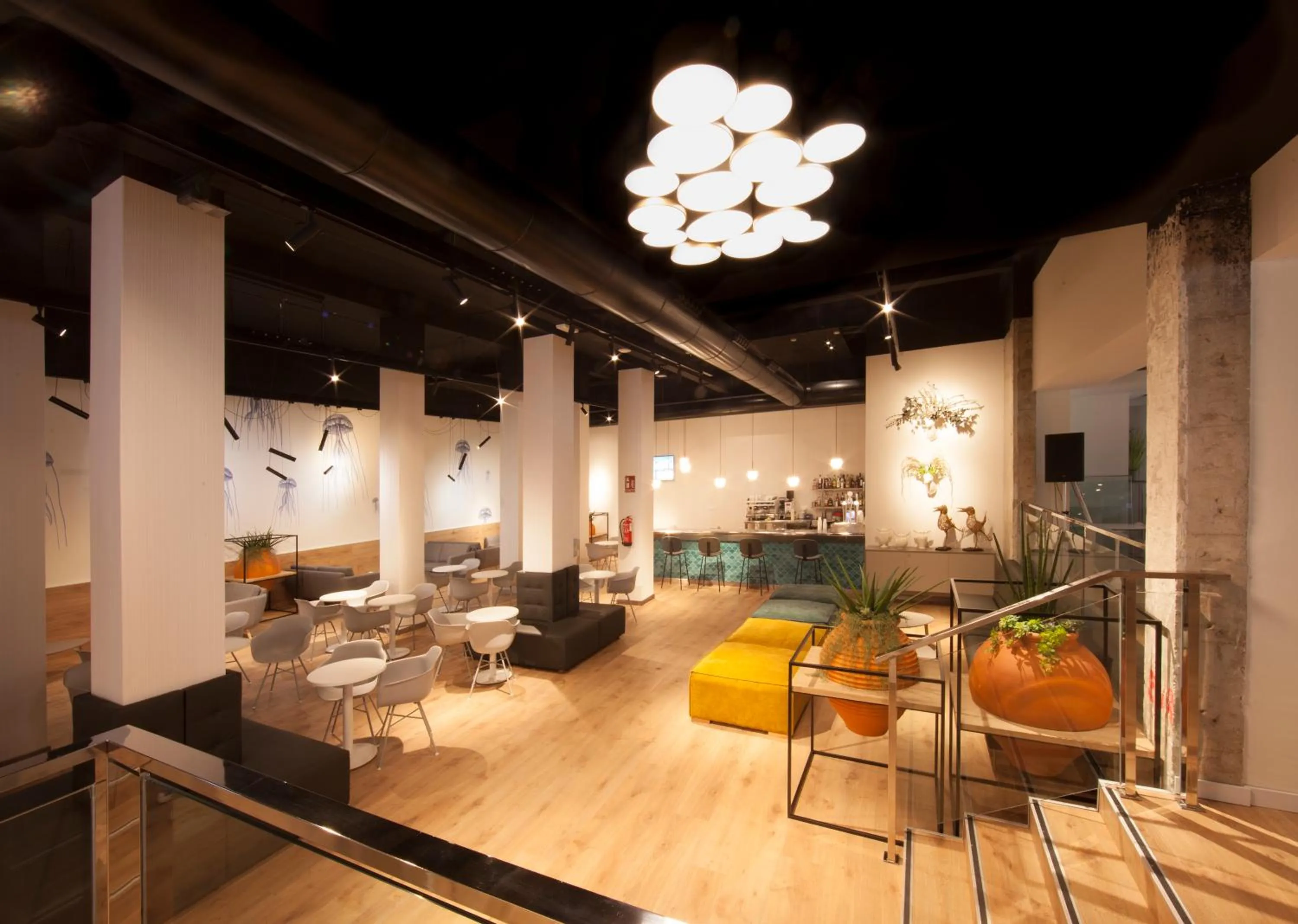 Lobby or reception in Hotel Cuco