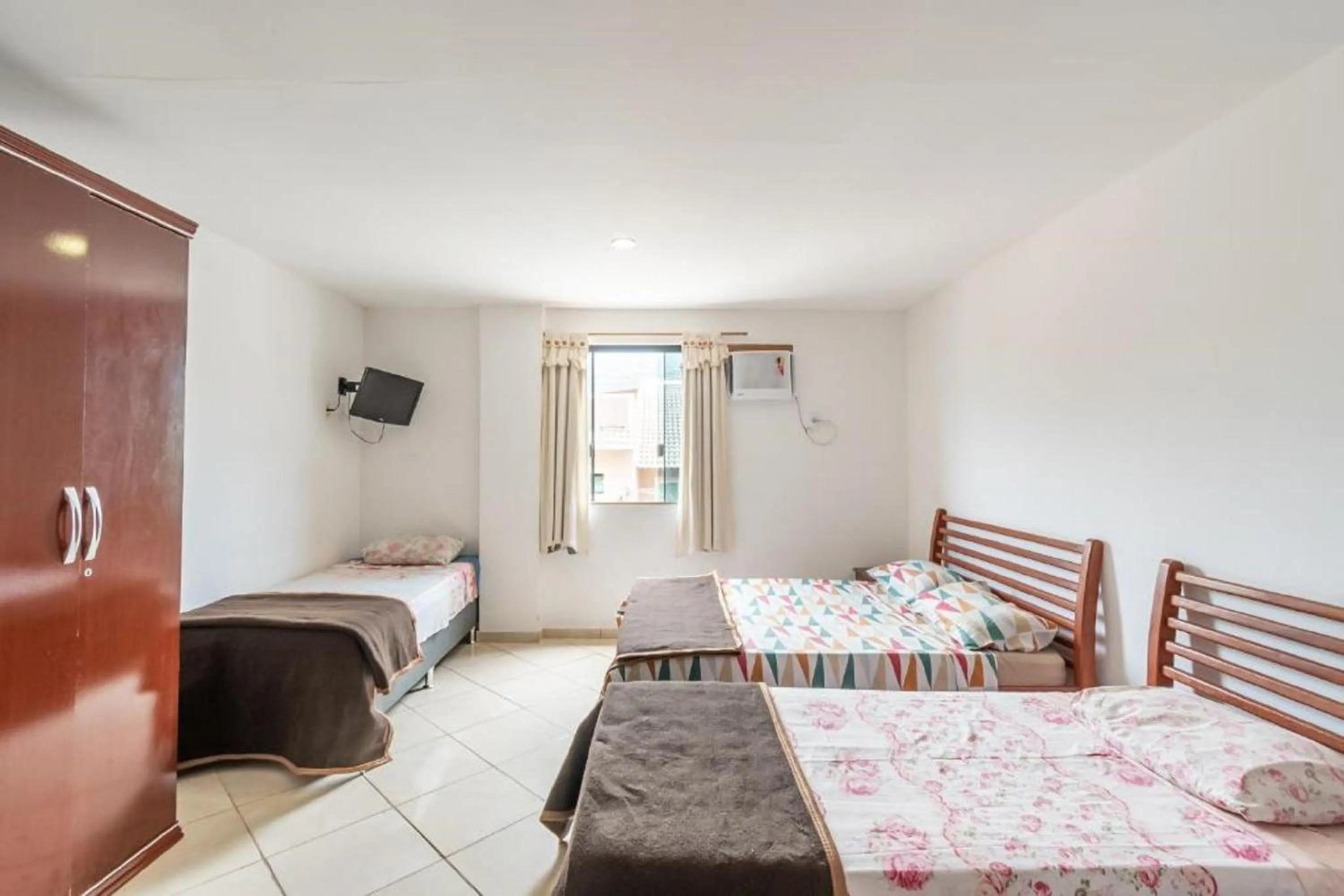 Bedroom, Bed in OYO Residencial Muriqui Apart Hotel, Mangaratiba