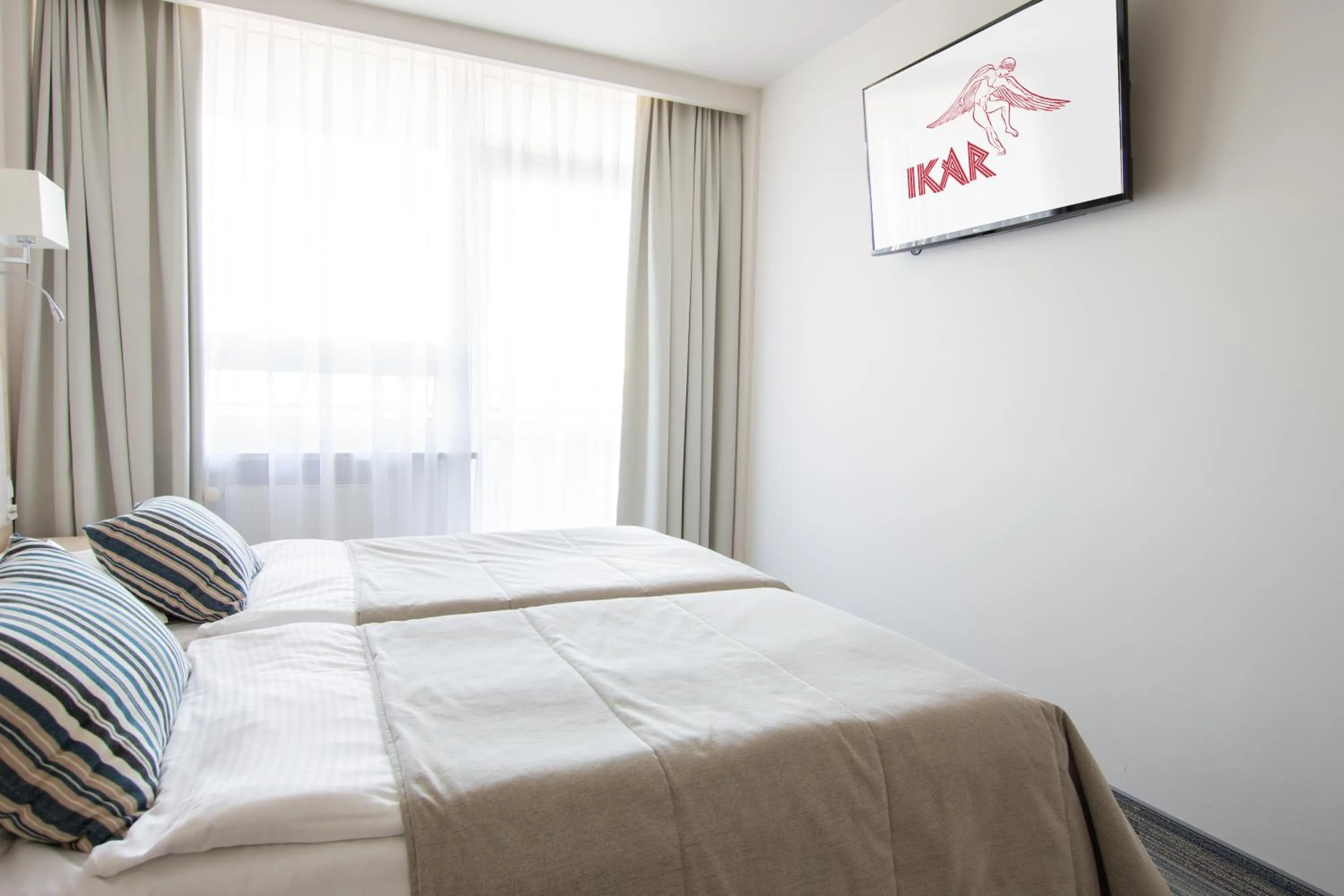 Property logo or sign, Bed in Centrum Zdrowia i Wypoczynku Ikar