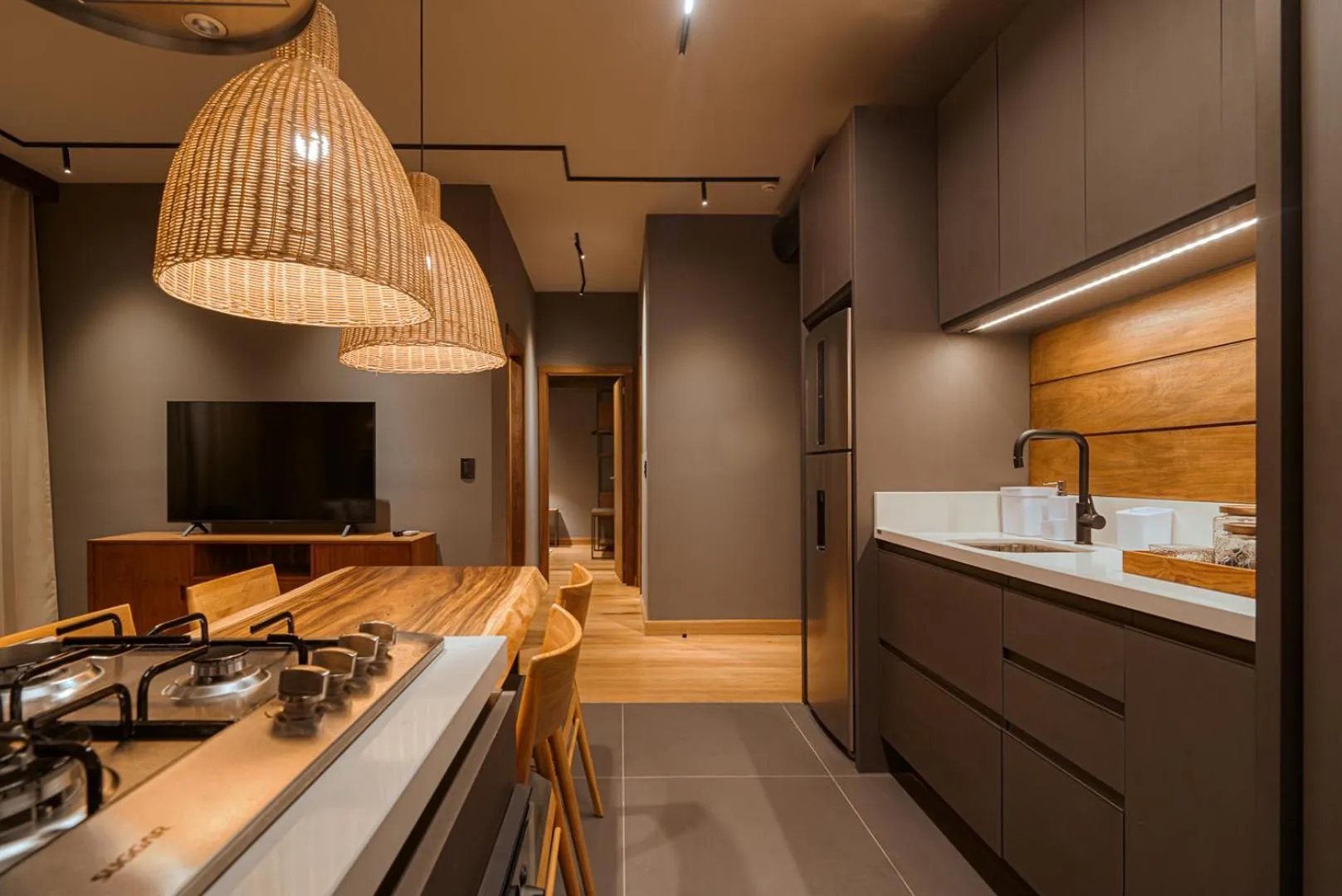 Kitchen or kitchenette in Mater Hotel