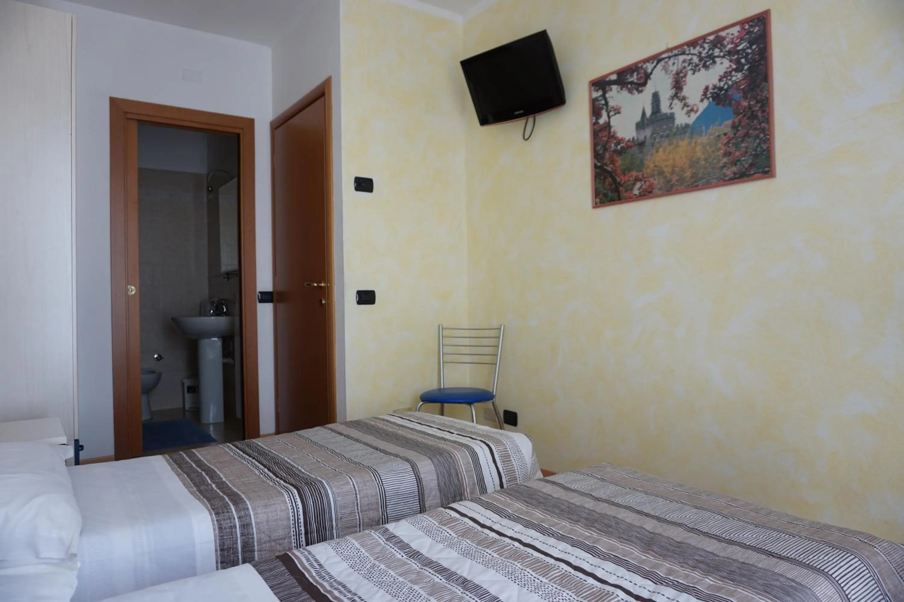 TV and multimedia, Bed in B&B La Villetta