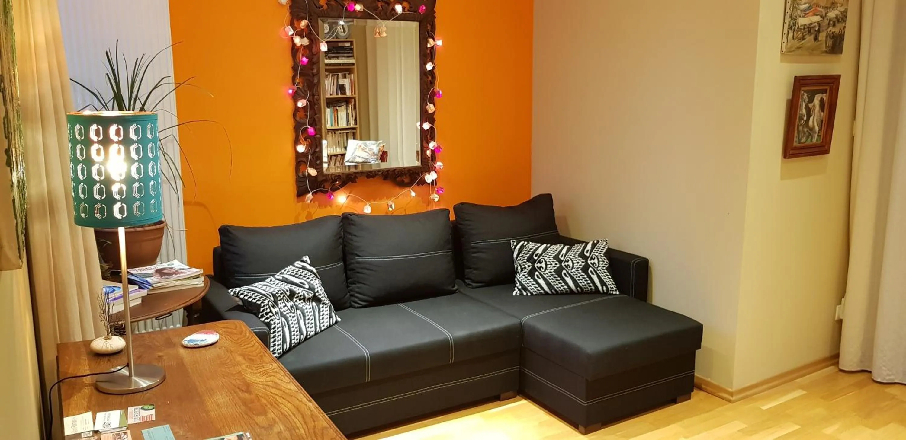 Living room in La Chouette Maison - Chambres d'hôtes et Gîte en Ville