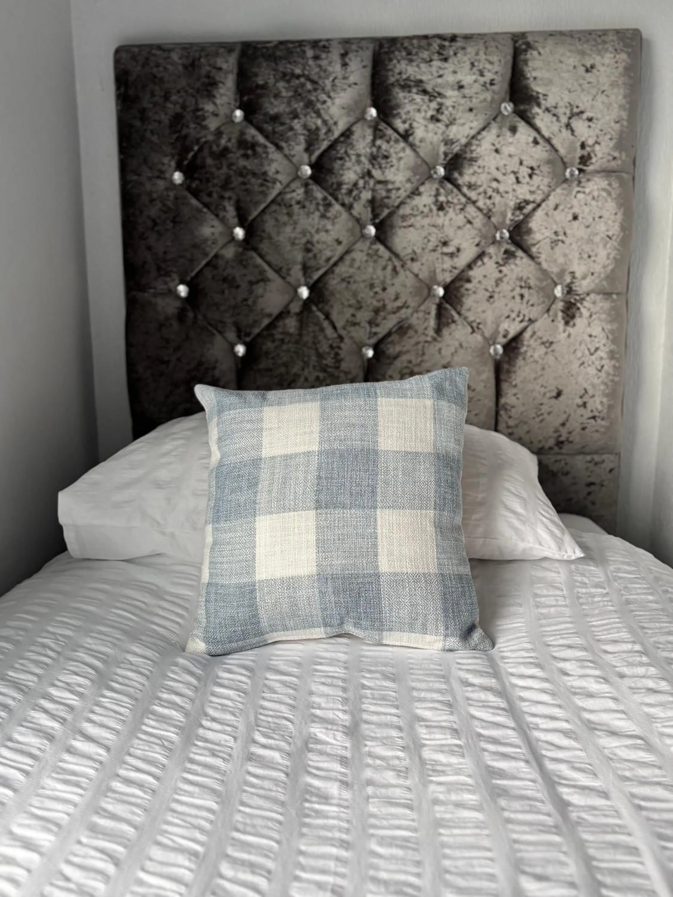 Bed in Cartref Guest House