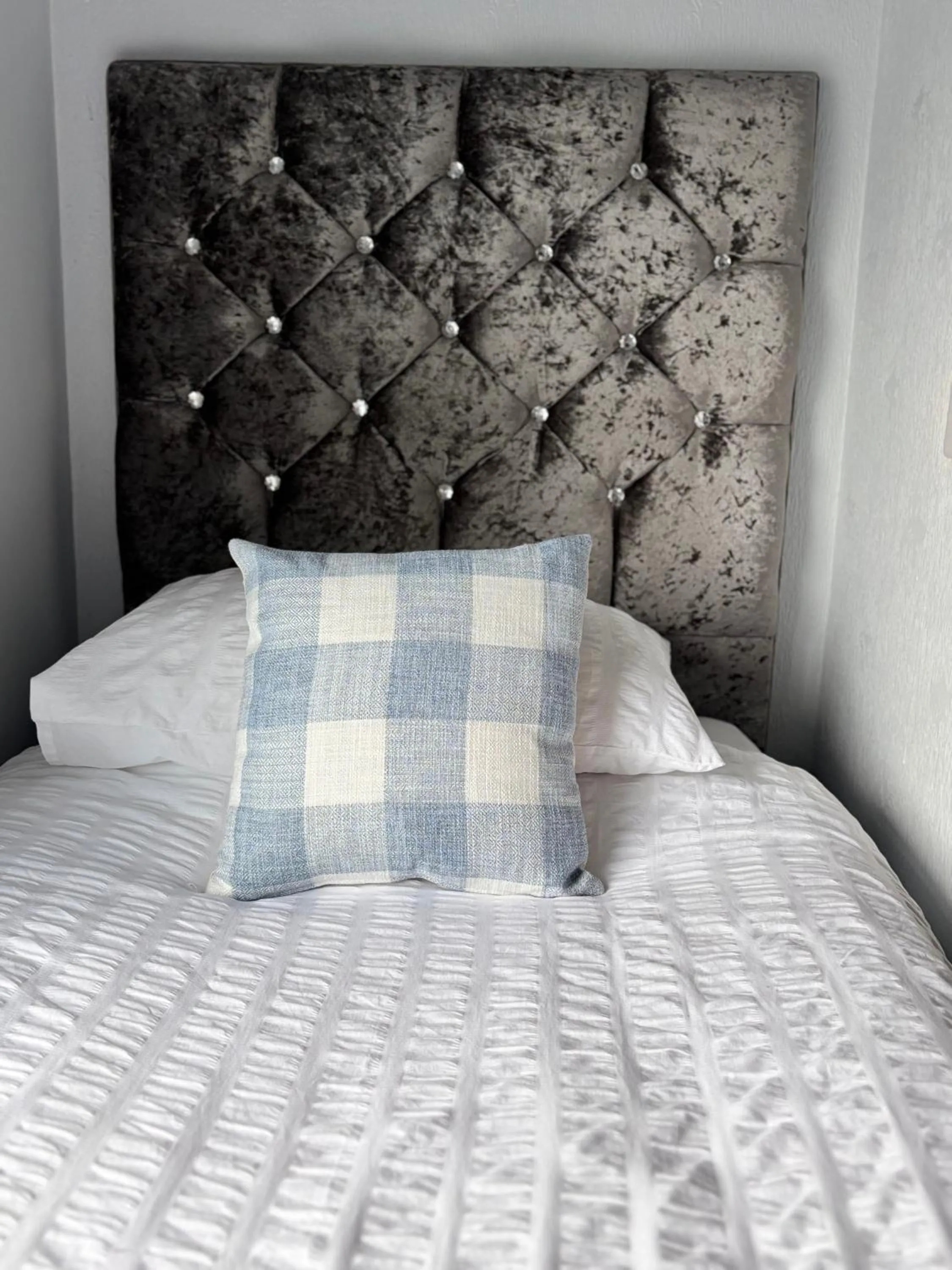 Bed in Cartref Guest House