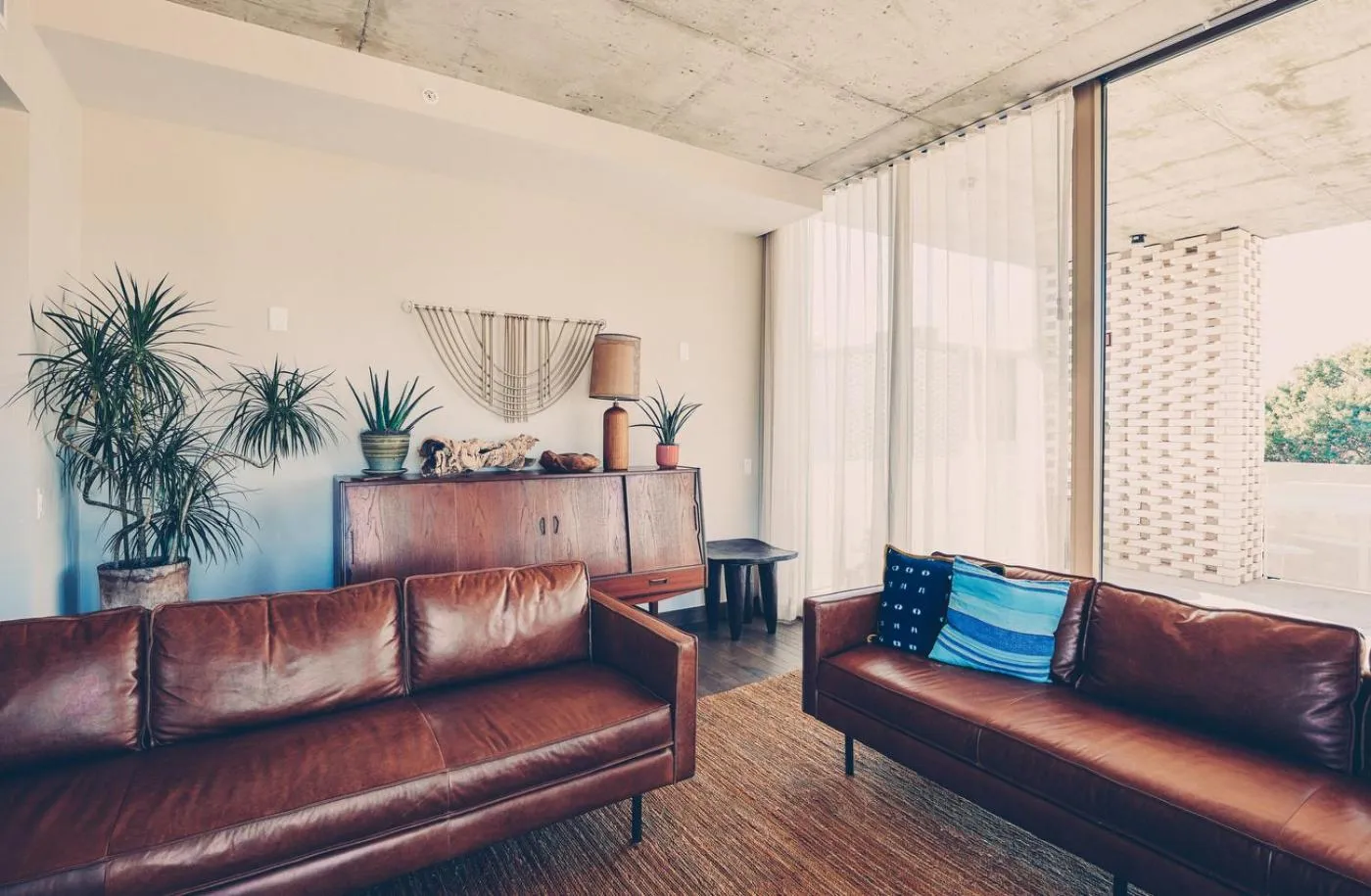 Living room in South Congress Hotel