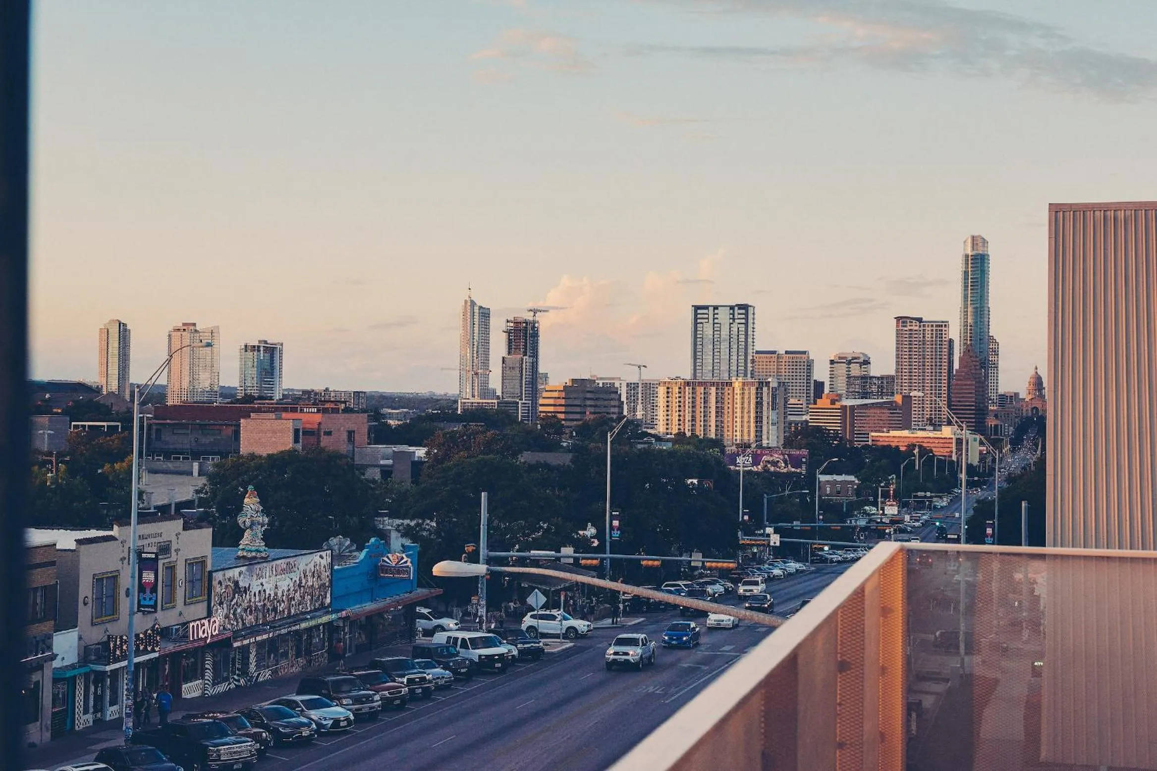 City view in South Congress Hotel