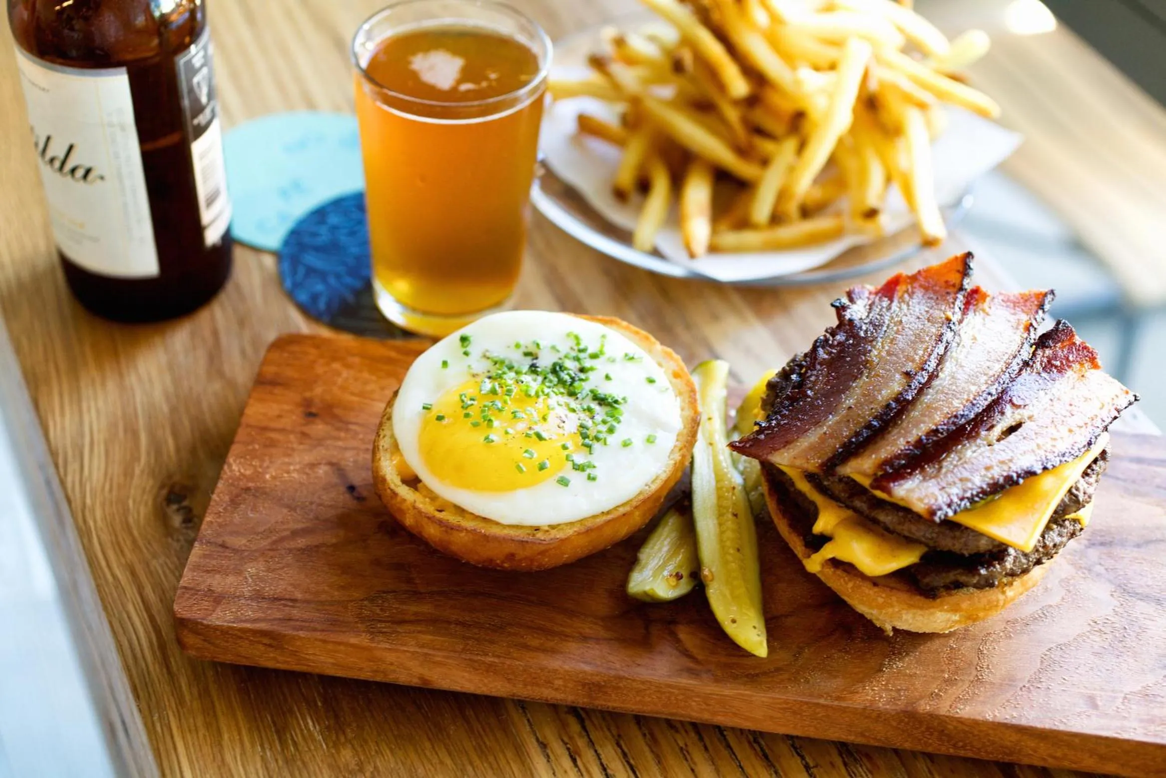 Food close-up in South Congress Hotel