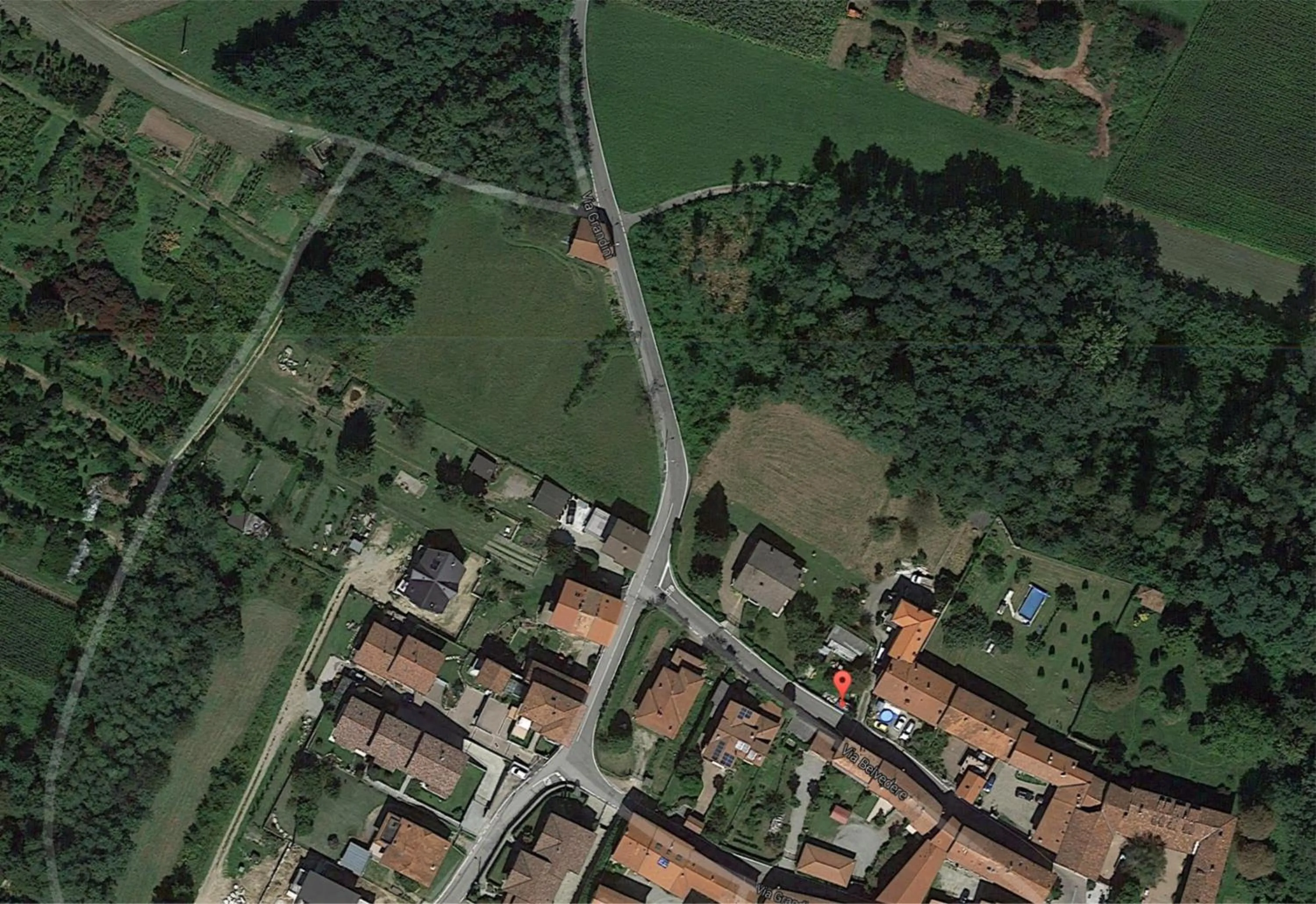 Bird's eye view in B&B Vinago Belvedere