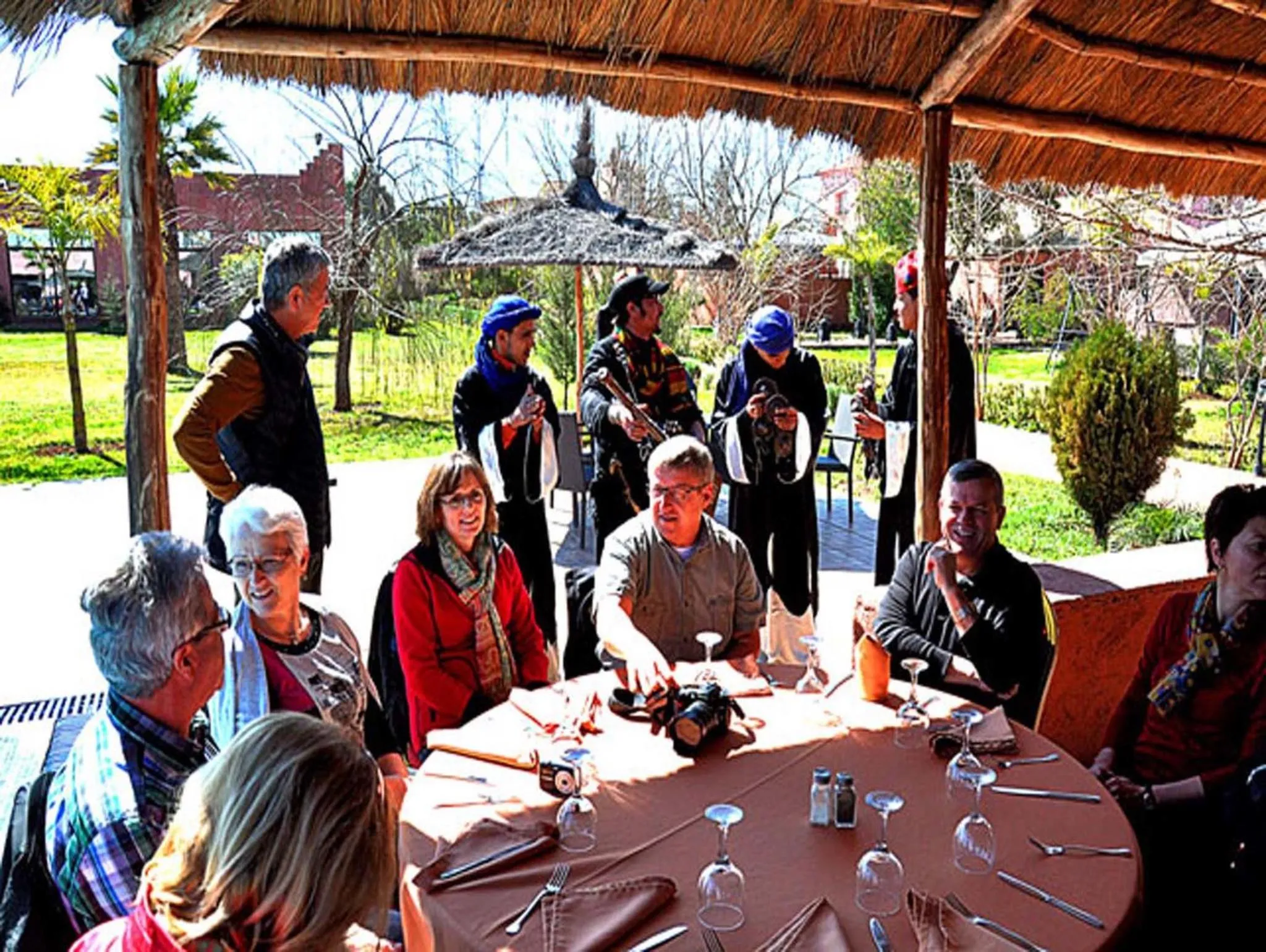 Restaurant/places to eat in Hôtel Jnane Ain Asserdoune