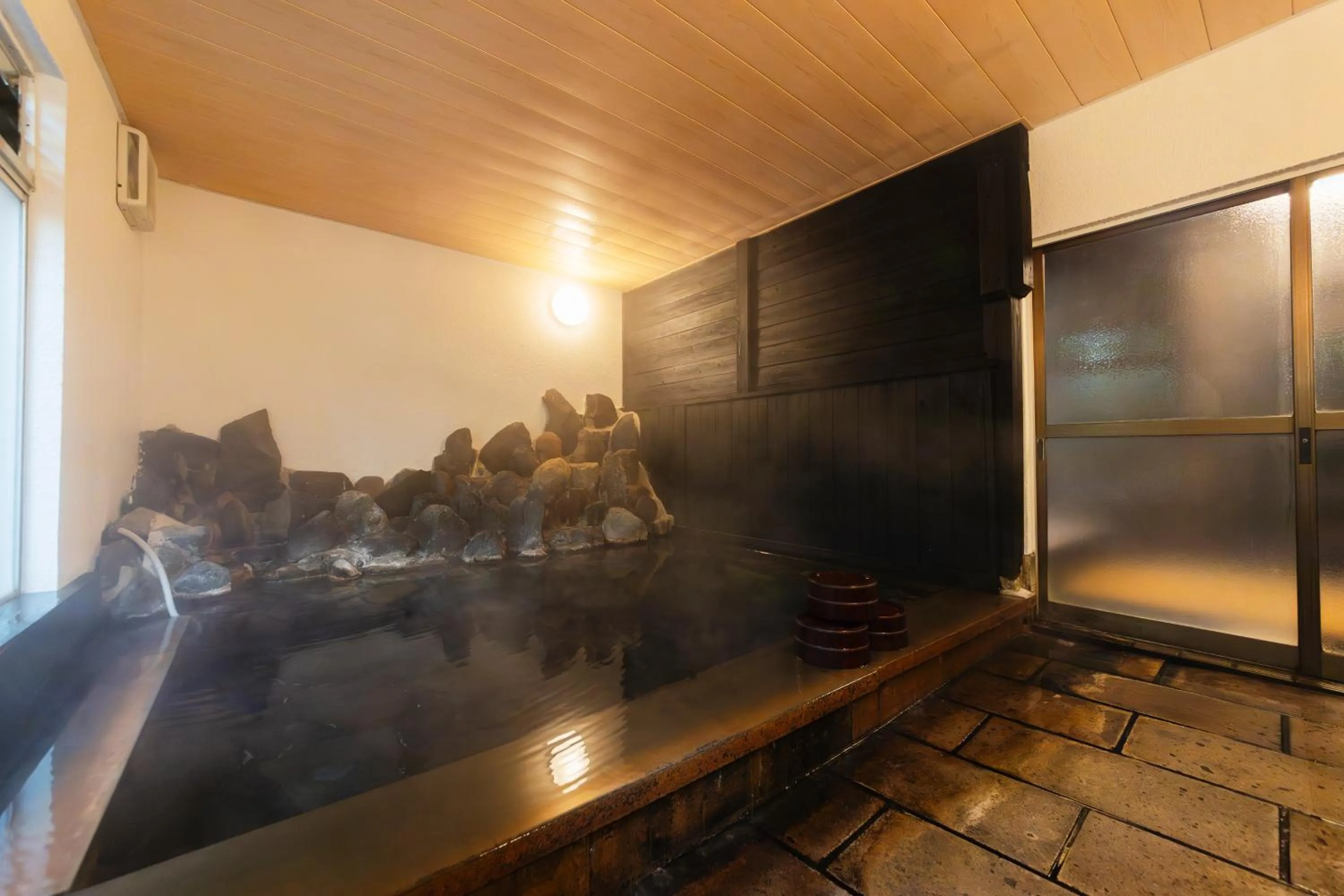 Hot Spring Bath in Yusai Bekkan