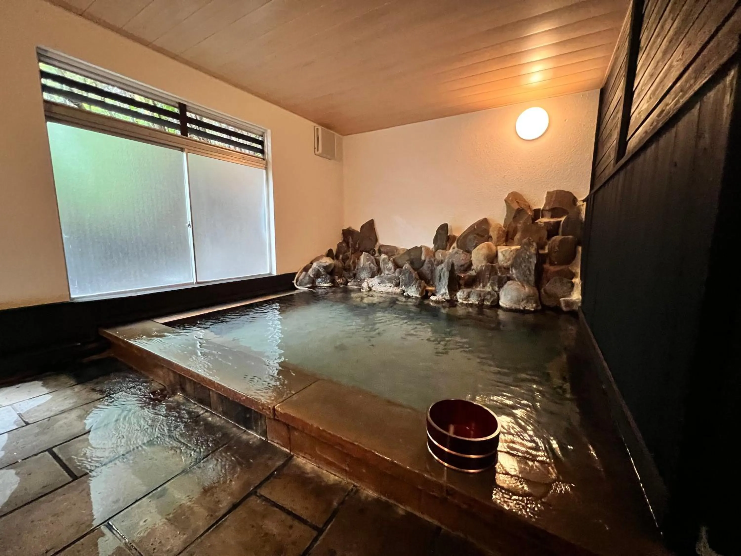 Hot Spring Bath in Yusai Bekkan