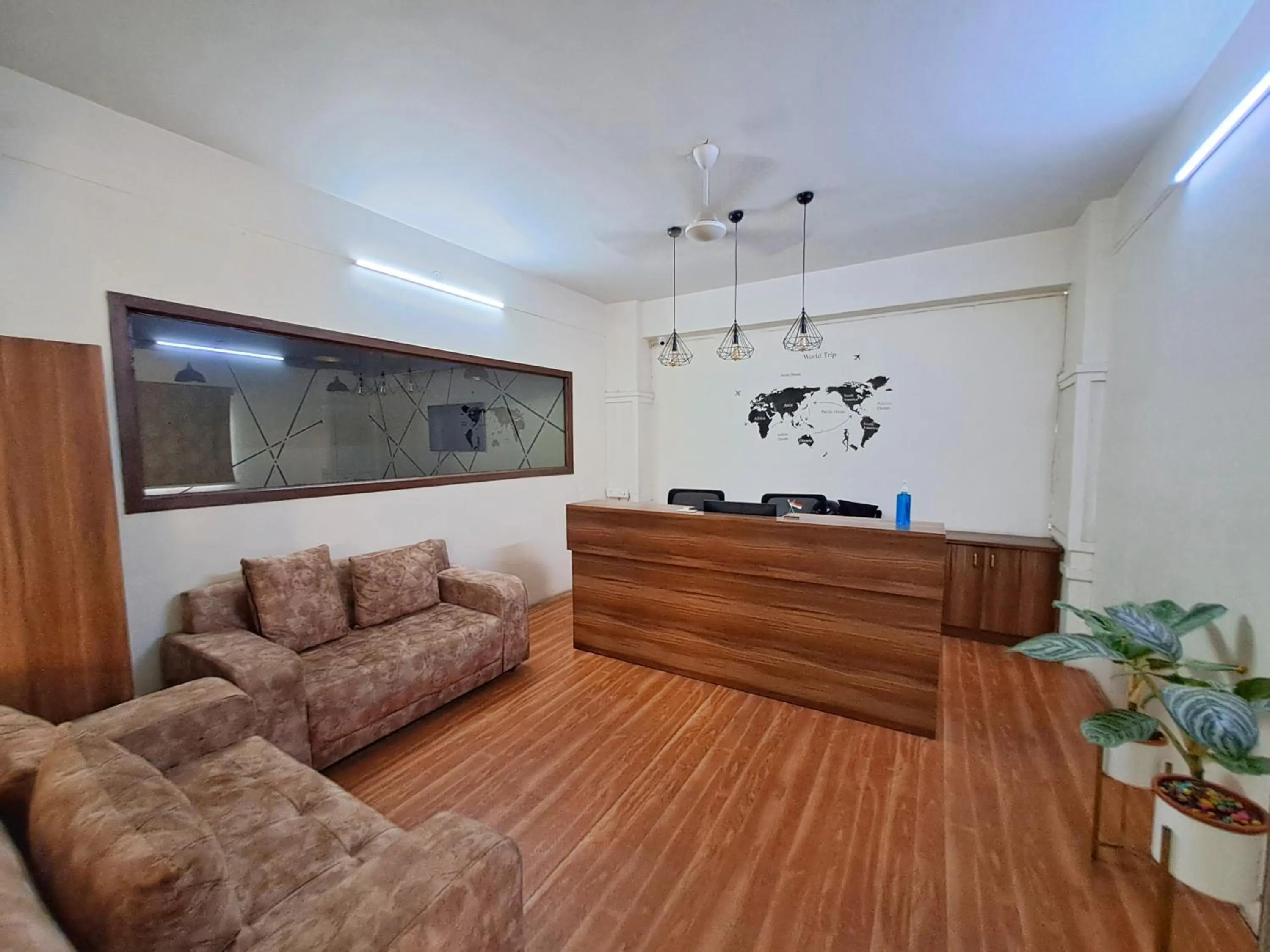 Lobby or reception in NirmalVilla Corporate Hotel