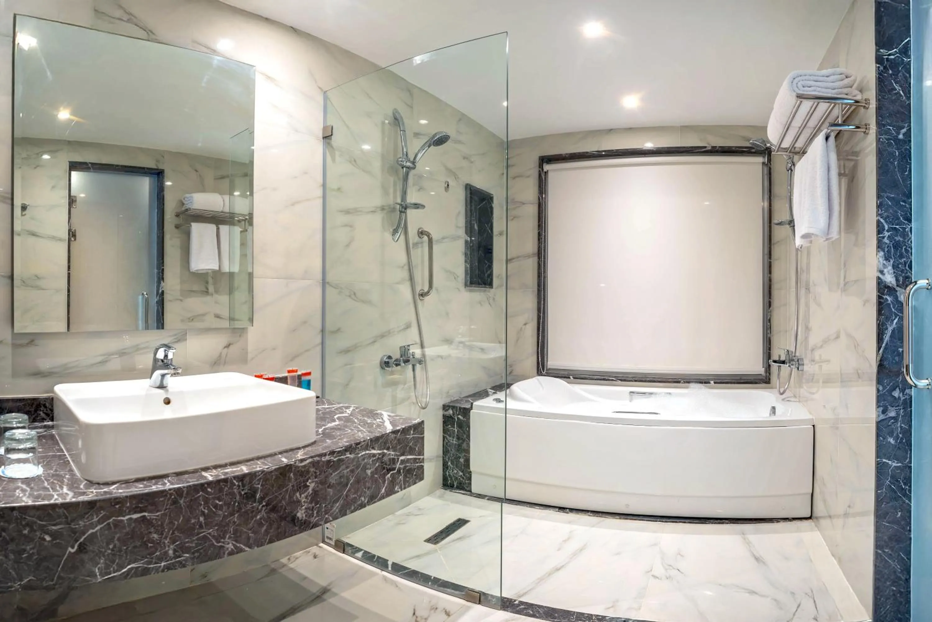 Shower in Xperience Kiroseiz AquaPark Premier-Naama Bay