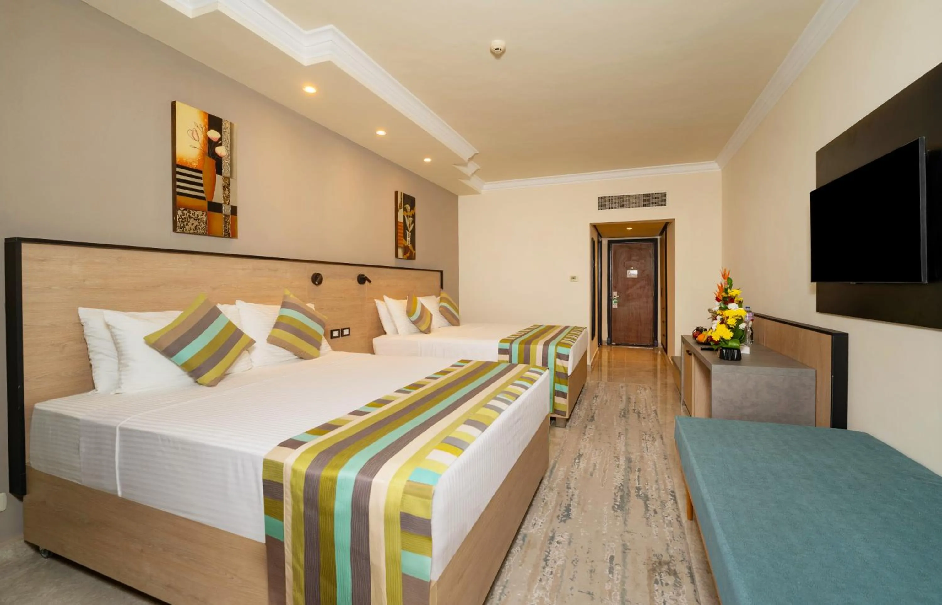 Bed in Xperience Kiroseiz AquaPark Premier-Naama Bay
