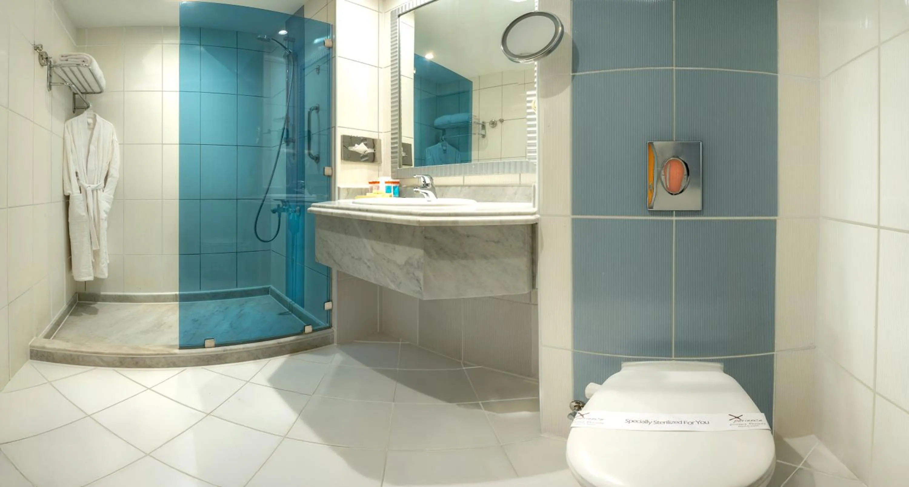 Bathroom in Xperience Kiroseiz AquaPark Premier-Naama Bay