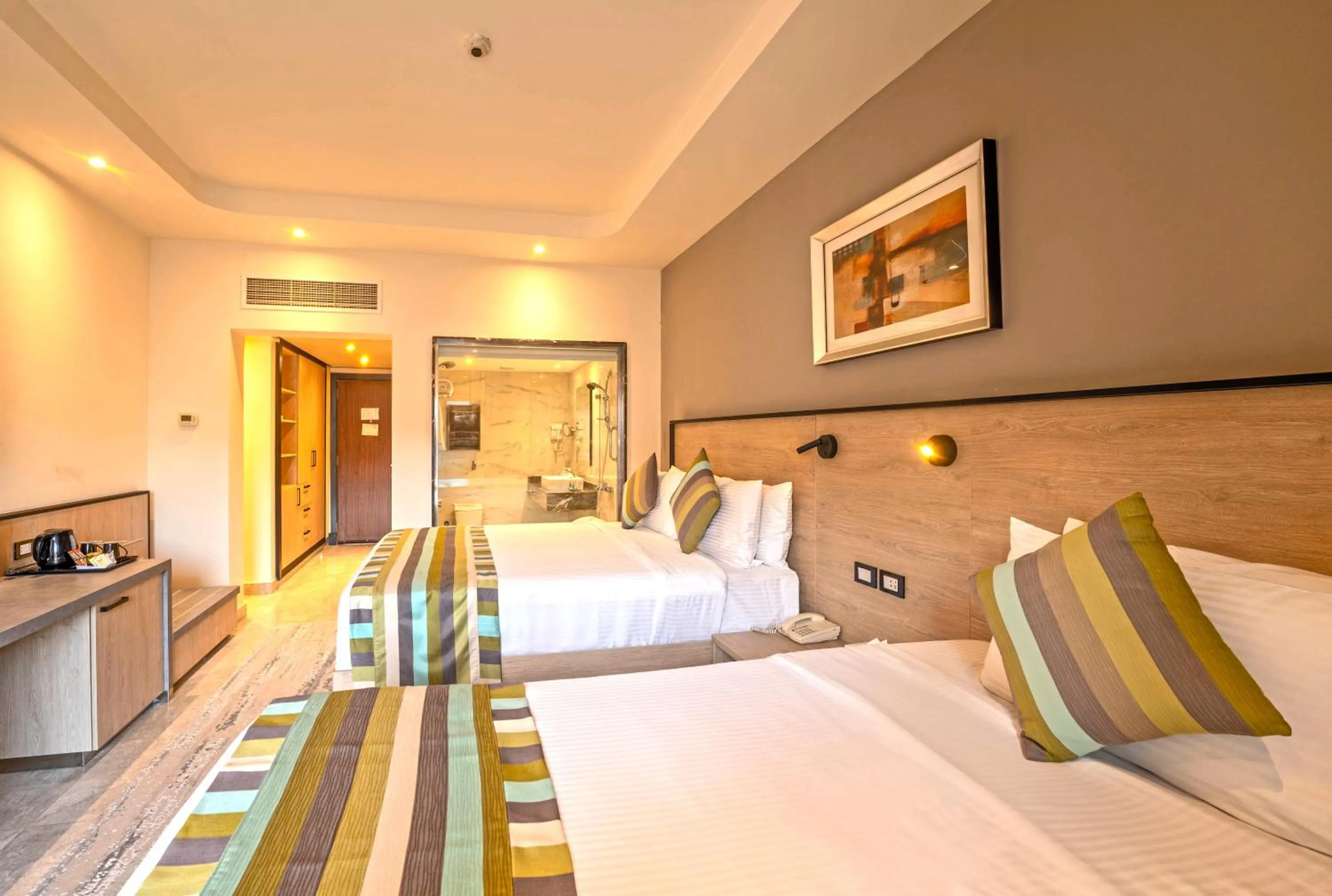 Bed in Xperience Kiroseiz AquaPark Premier-Naama Bay