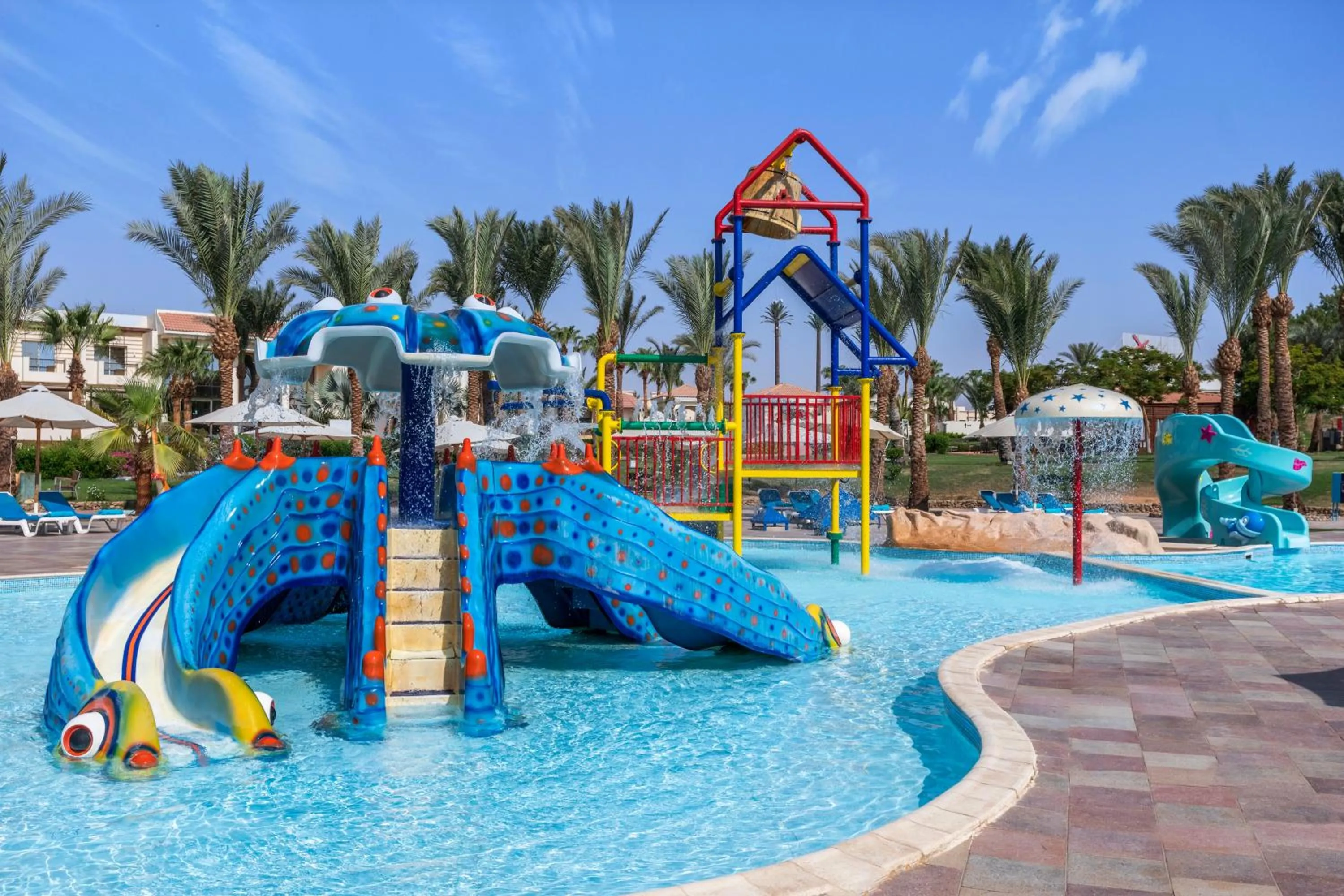 Aqua park in Xperience Kiroseiz AquaPark Premier-Naama Bay