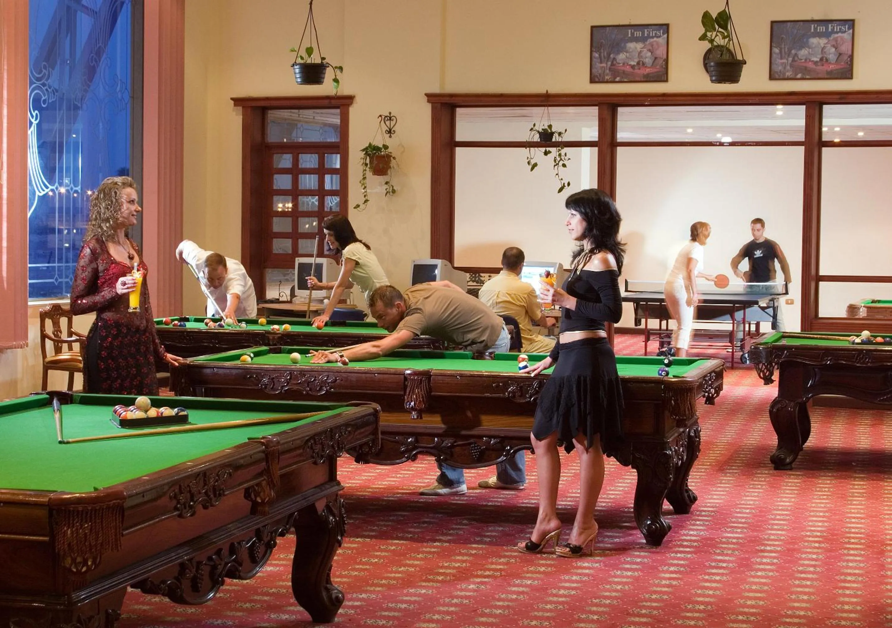 Billiard in Titanic Aqua Park Resort - Families and Couples only