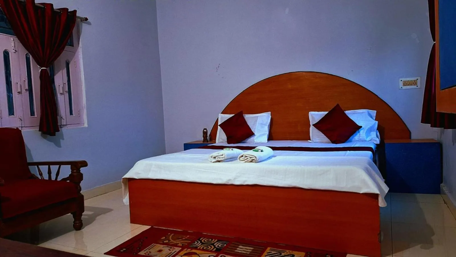Bed in Mohit Paying Guest House