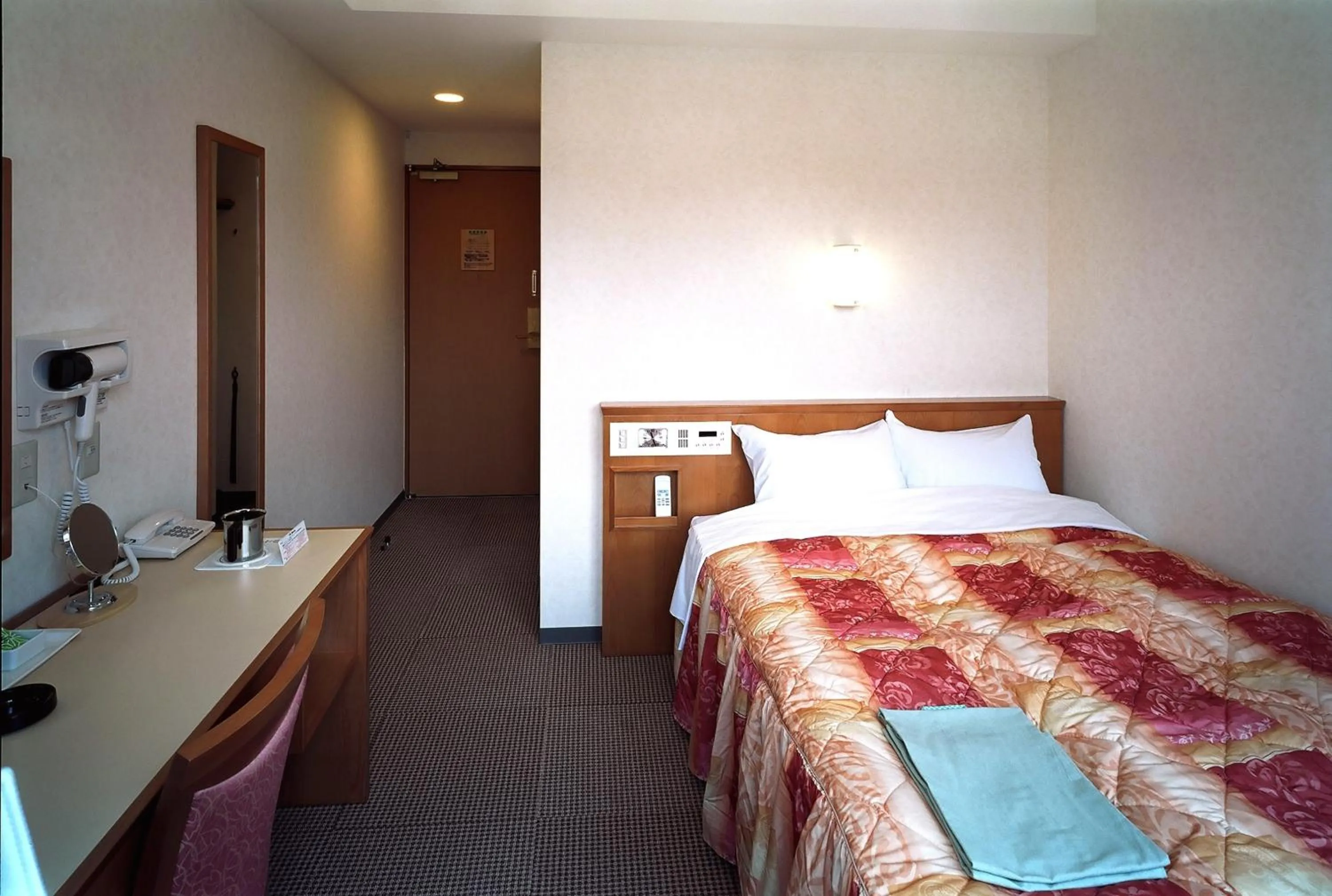 Photo of the whole room, Bed in Kochi Ryoma Hotel