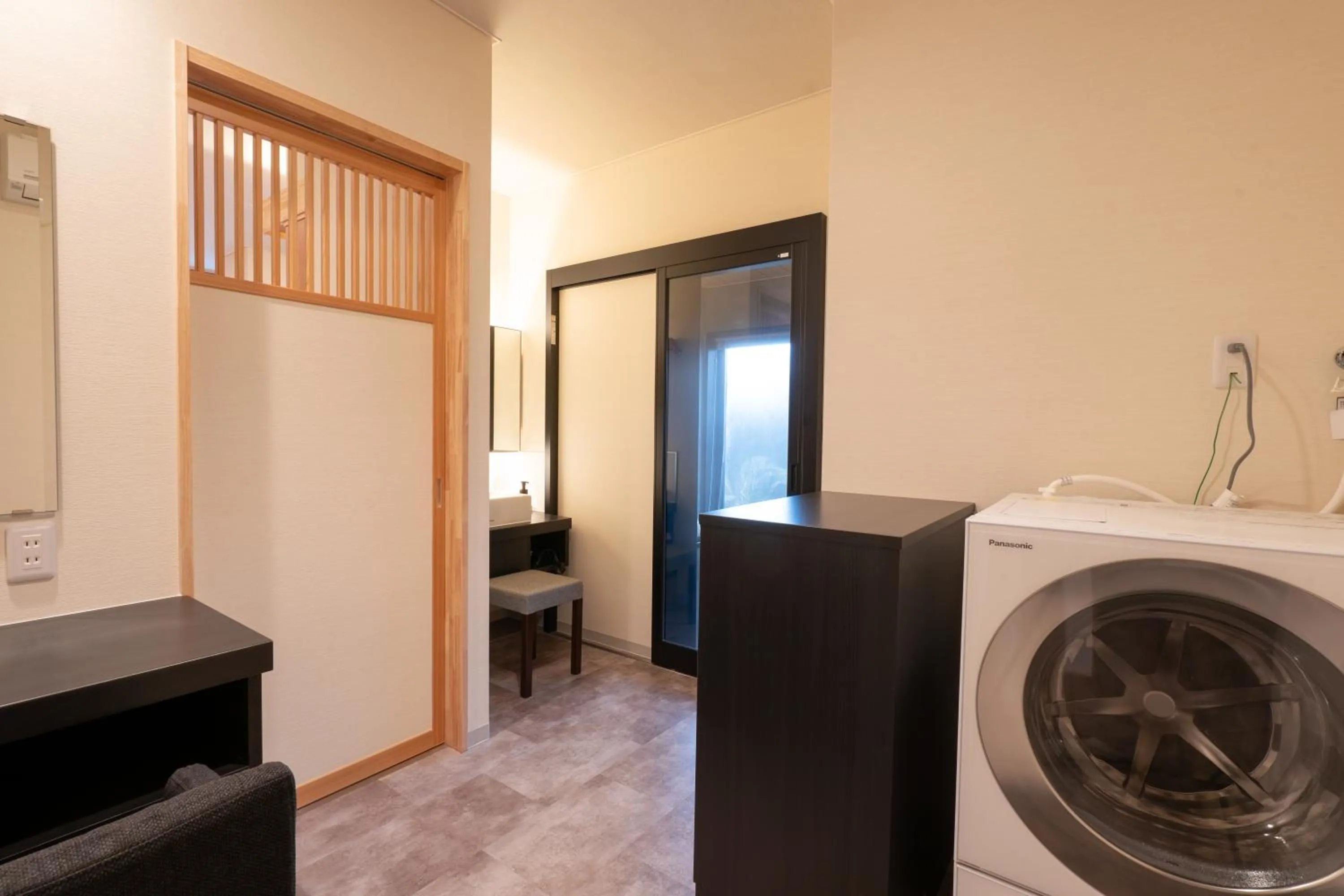 washing machine in Maruyama Onsen Kojyokan