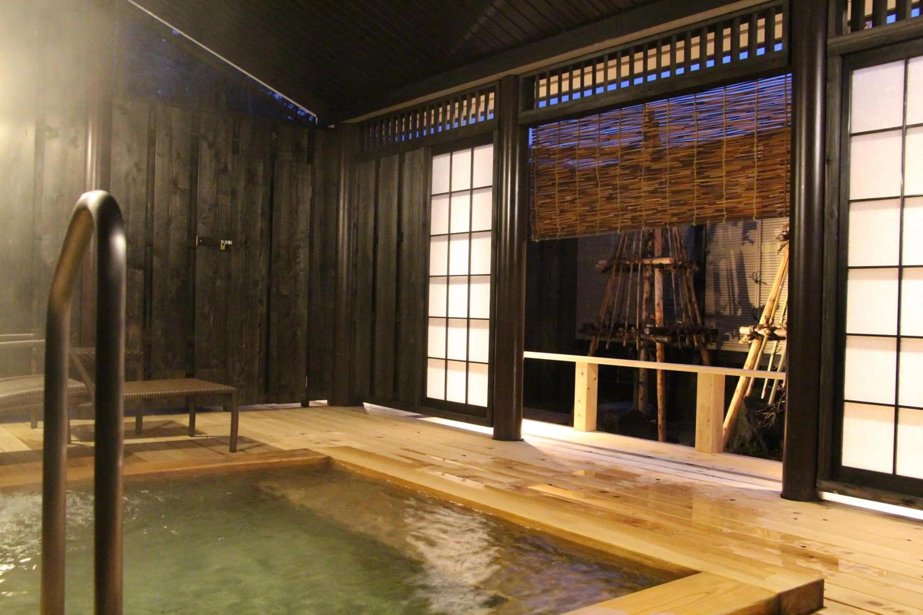 Hot Spring Bath in Maruyama Onsen Kojyokan