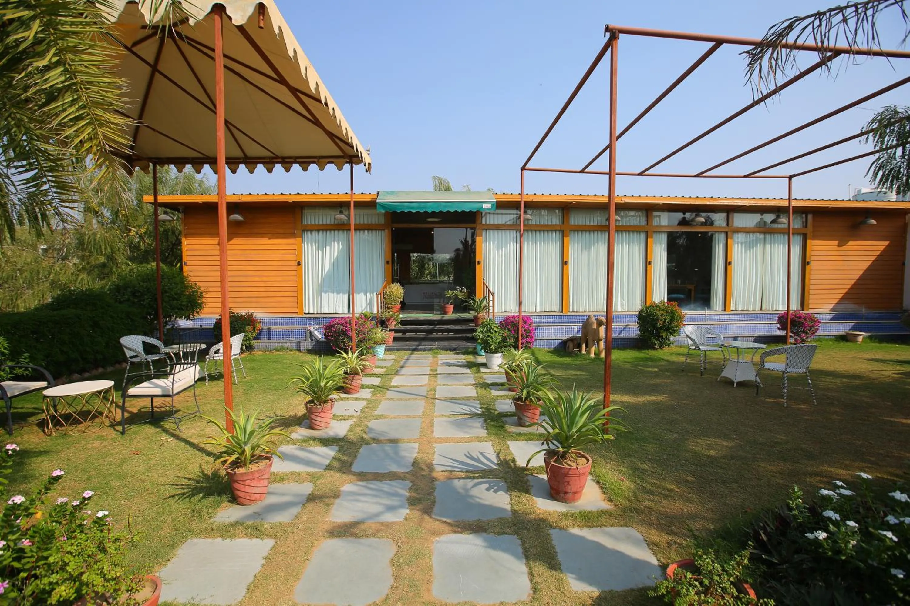 Facade/entrance in Aanandam Resort & Spa,Pushkar