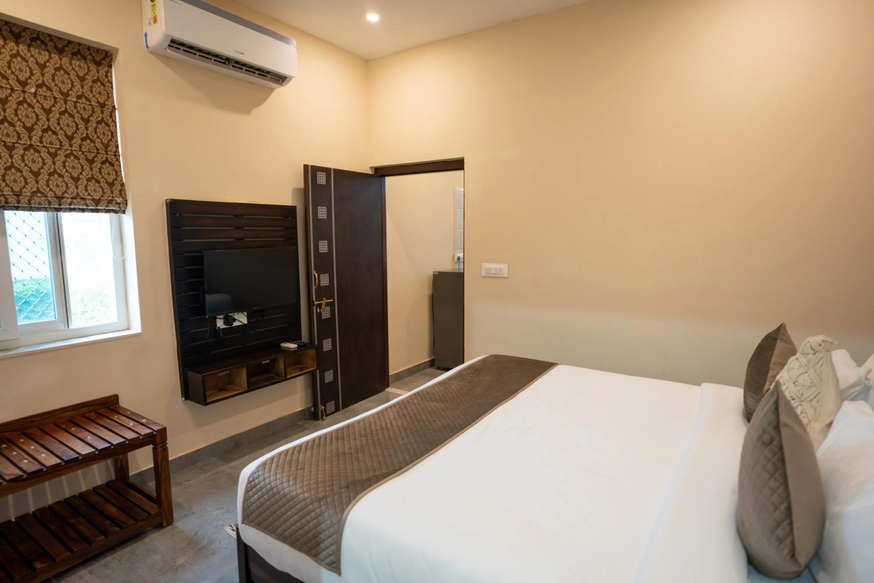 Bed in Aanandam Resort & Spa,Pushkar