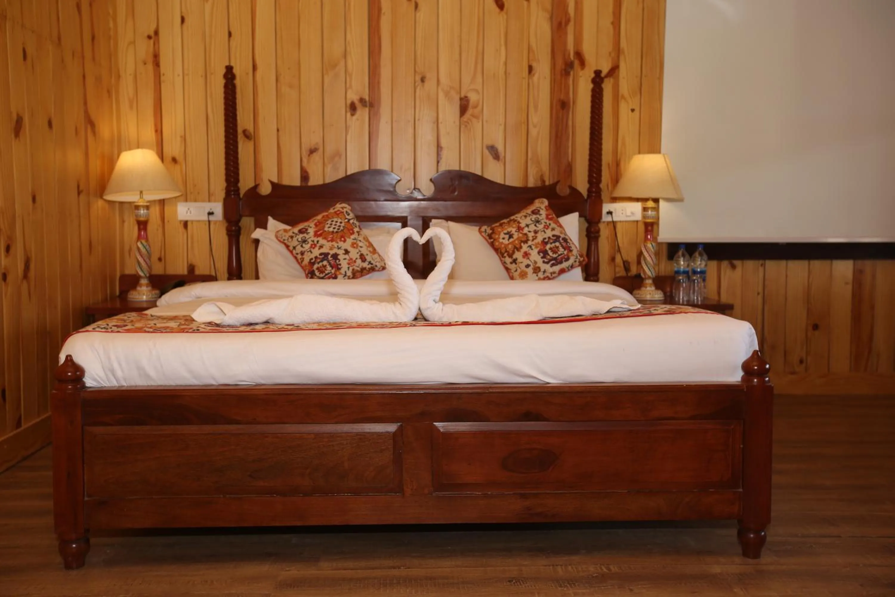 Property building, Bed in Aanandam Resort & Spa,Pushkar