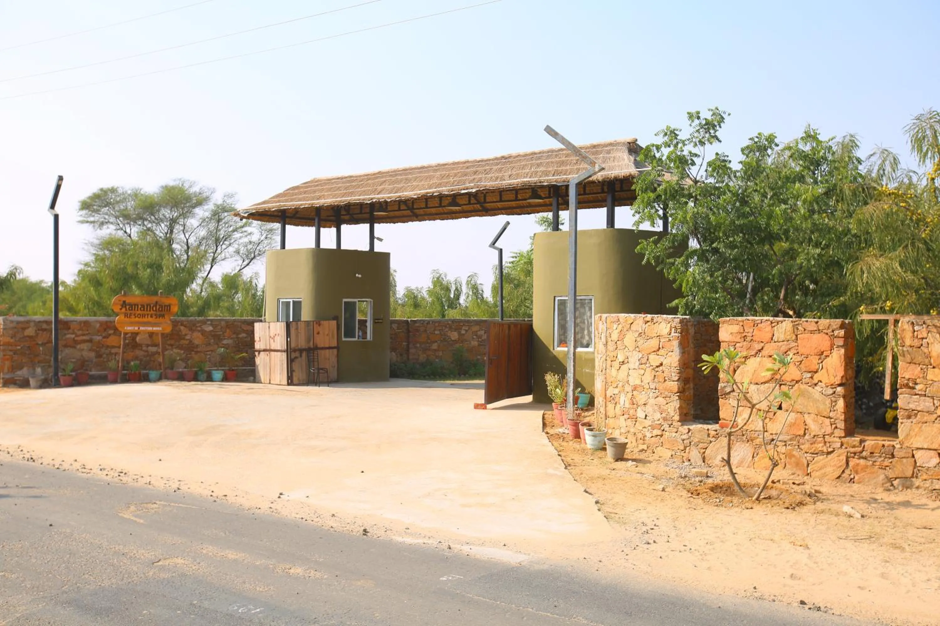 Facade/entrance in Aanandam Resort & Spa,Pushkar