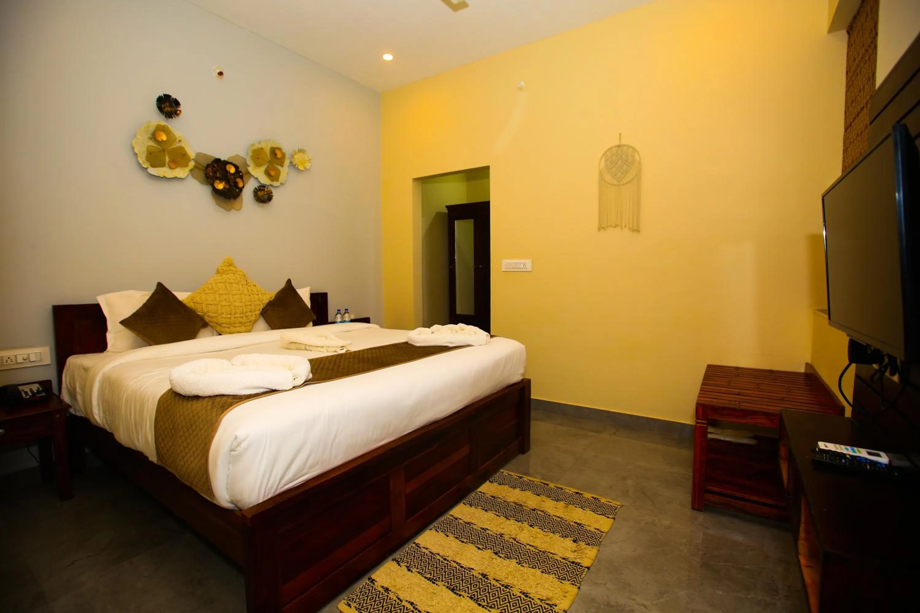 Bed in Aanandam Resort & Spa,Pushkar