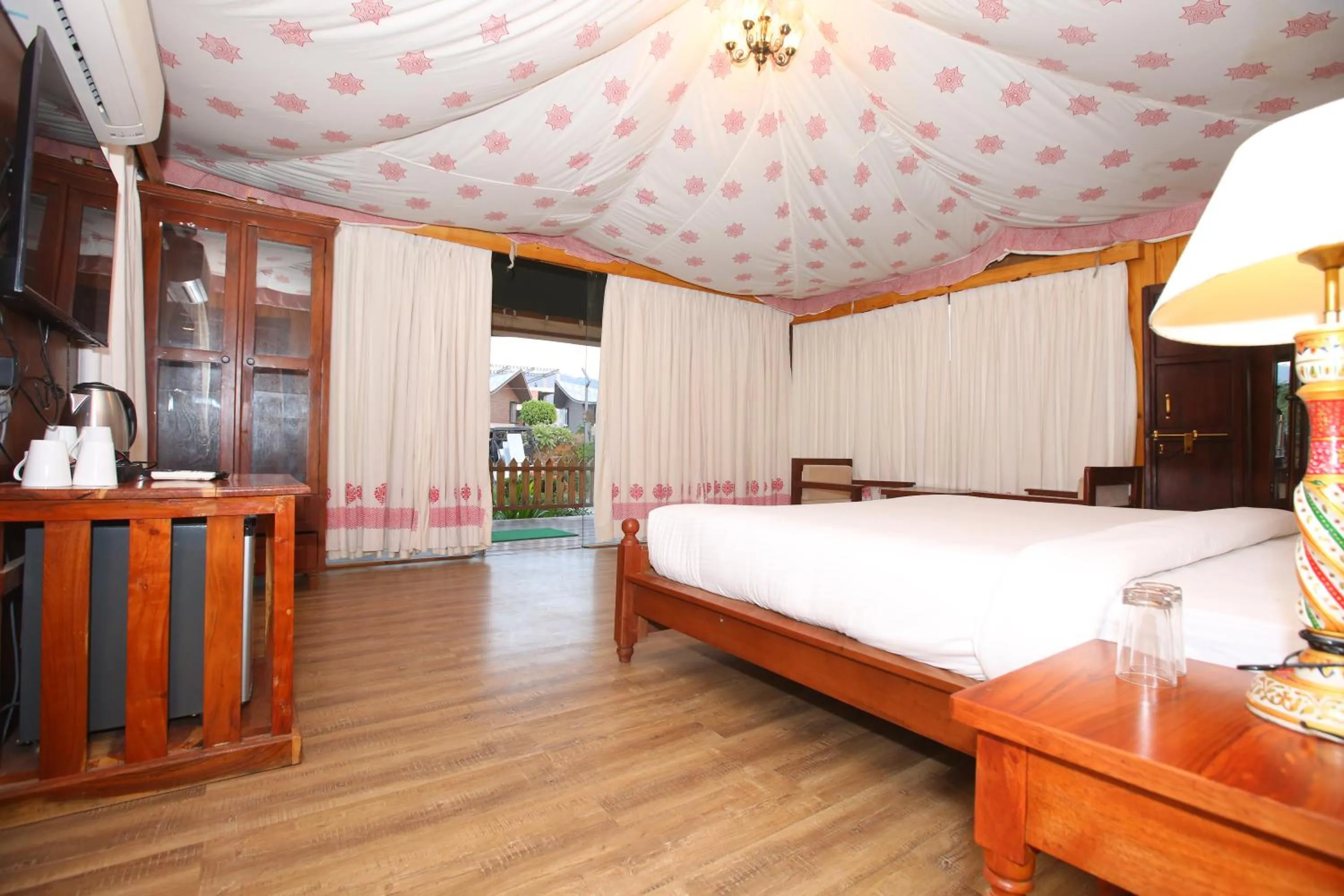 Bed in Aanandam Resort & Spa,Pushkar