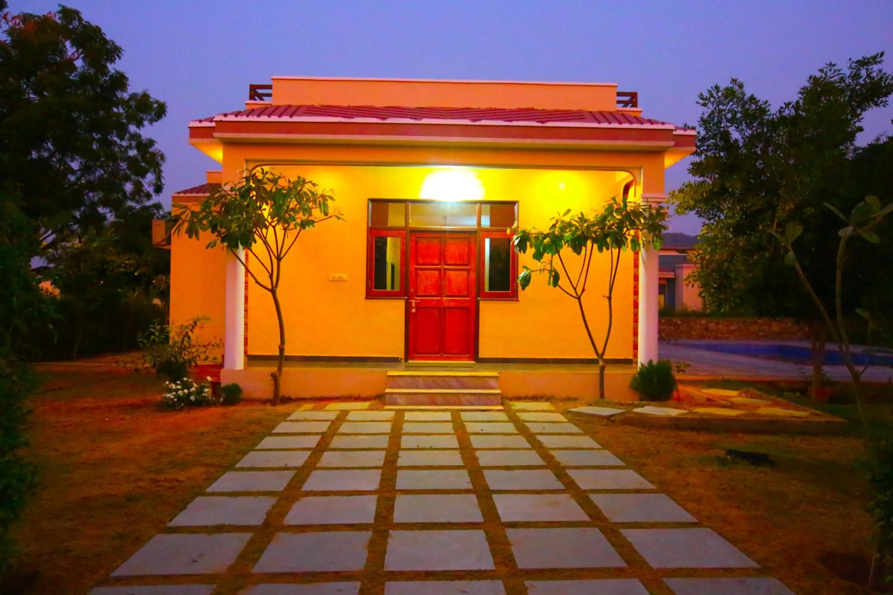 Facade/entrance in Aanandam Resort & Spa,Pushkar