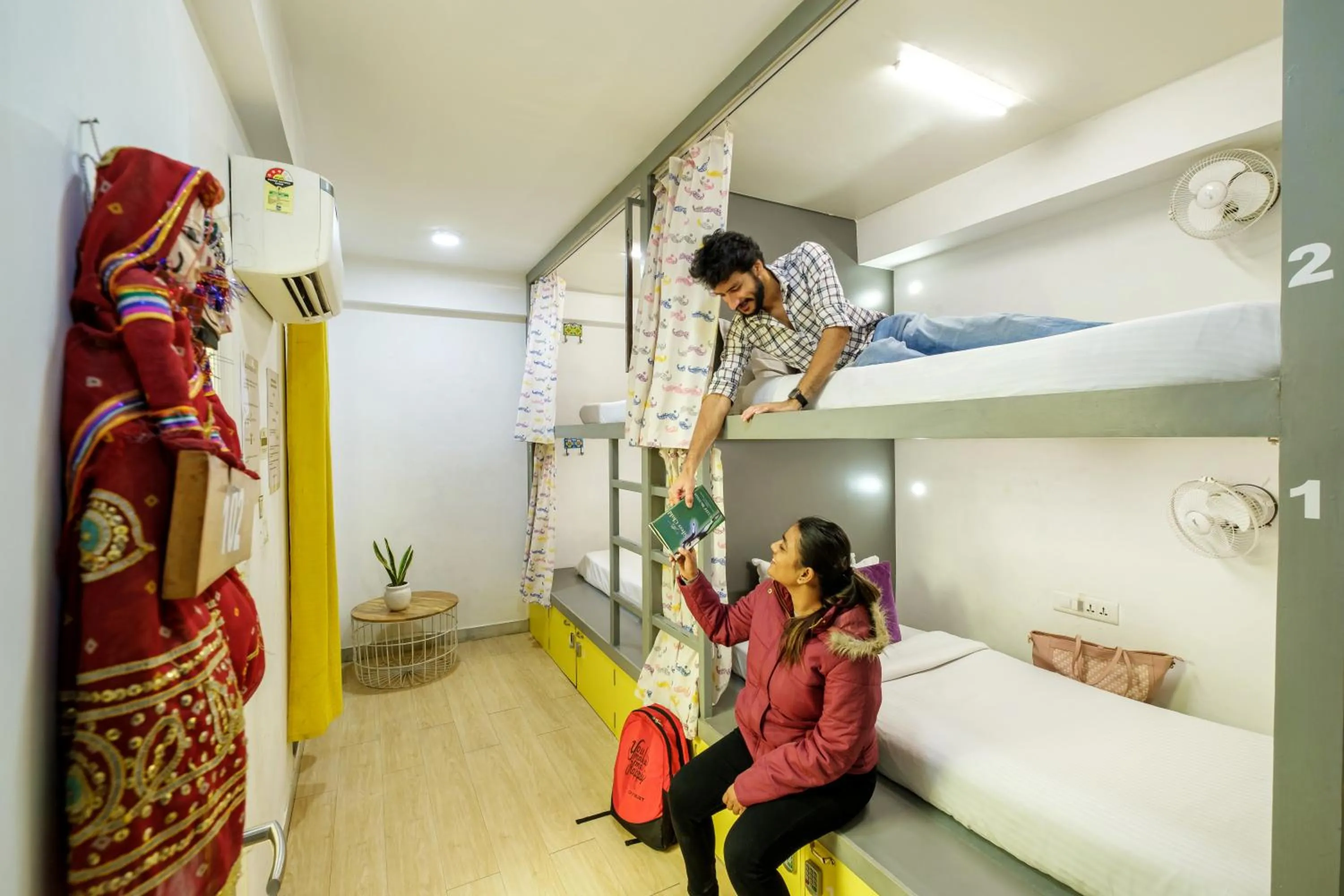 bunk bed, Bed in Moustache Hostel, Jaipur