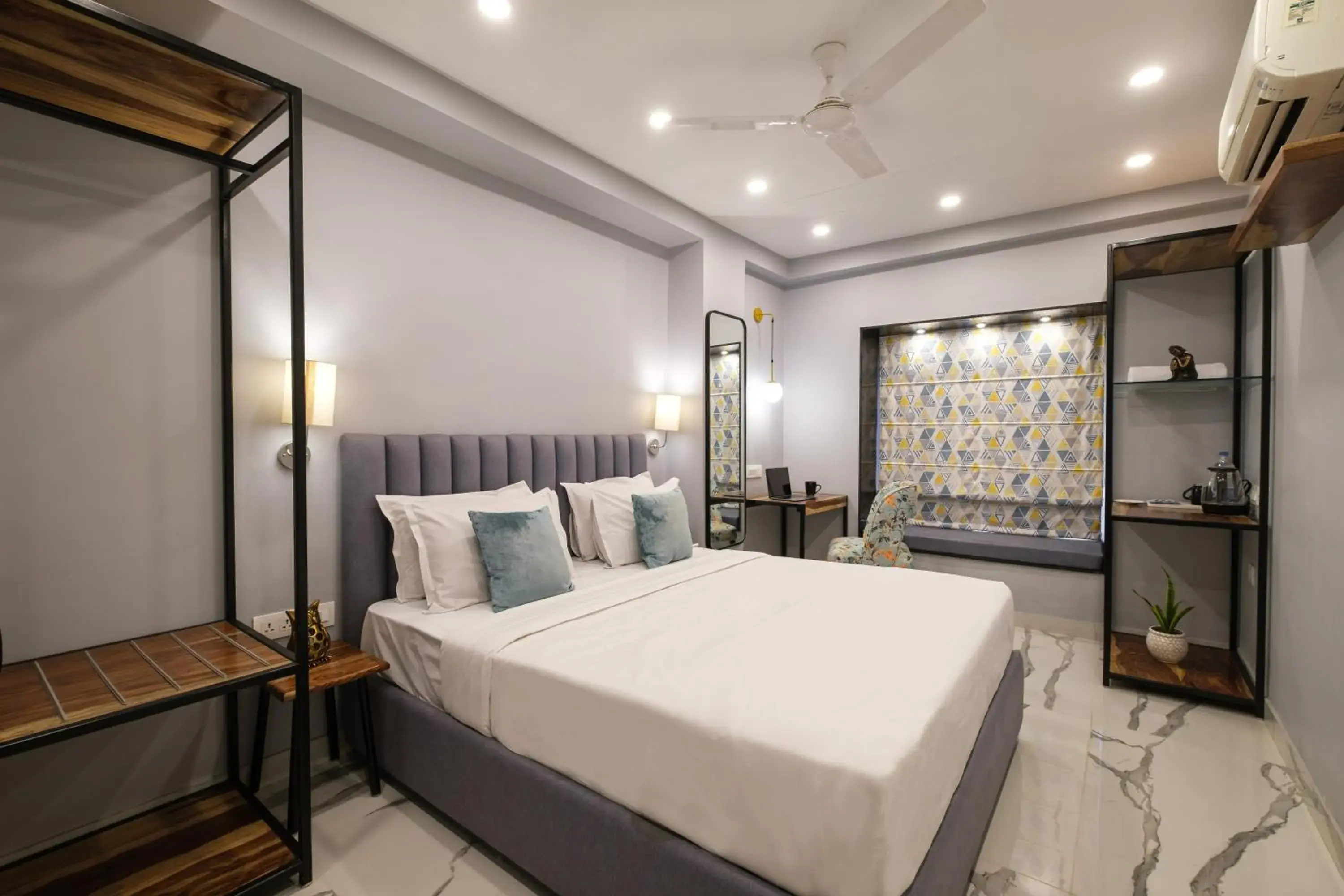 Deluxe Double Room in Moustache Hostel, Jaipur Deluxe Double Room in Moustache Hostel, Jaipur