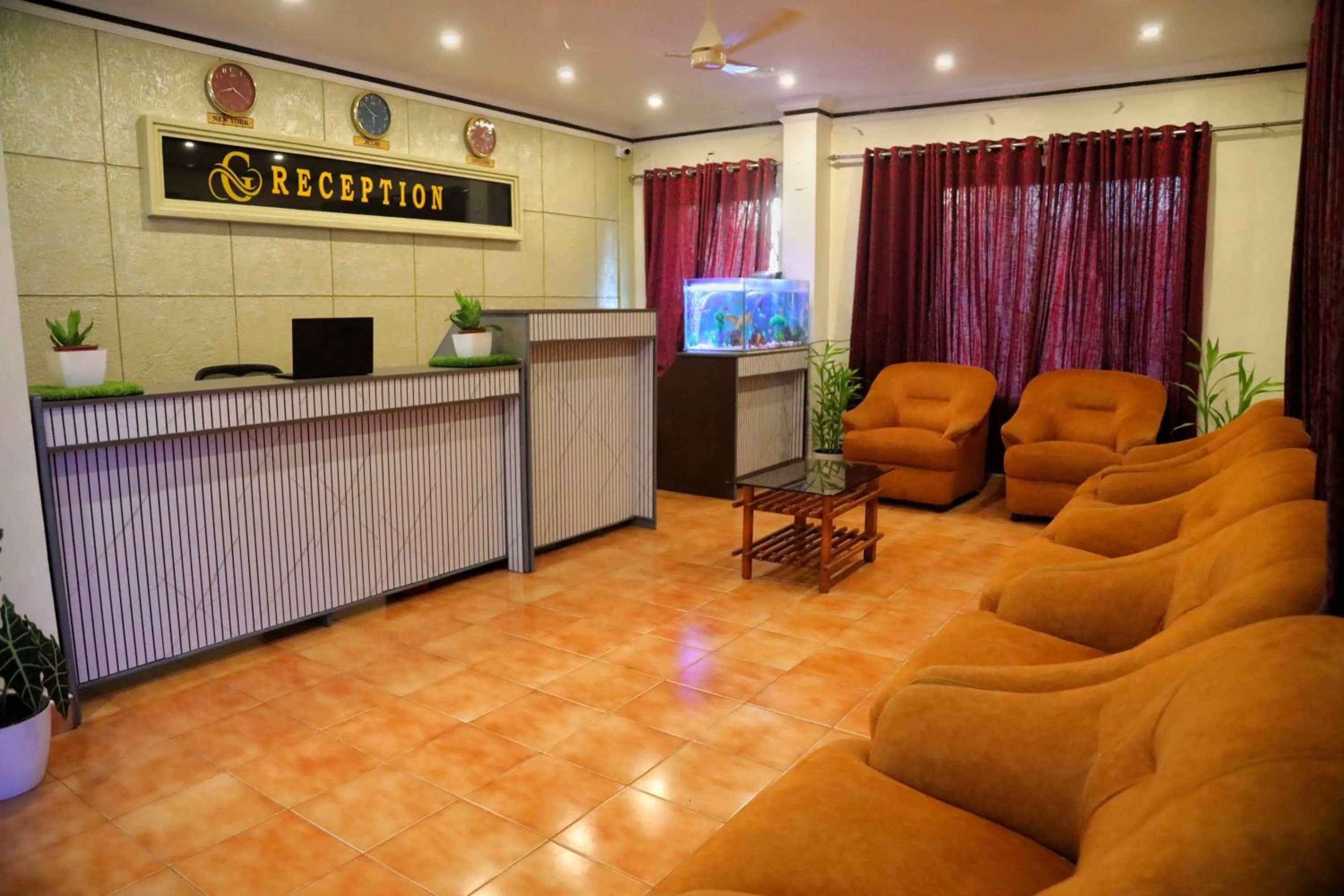 Lobby or reception in Grand Harmony Beach Resort