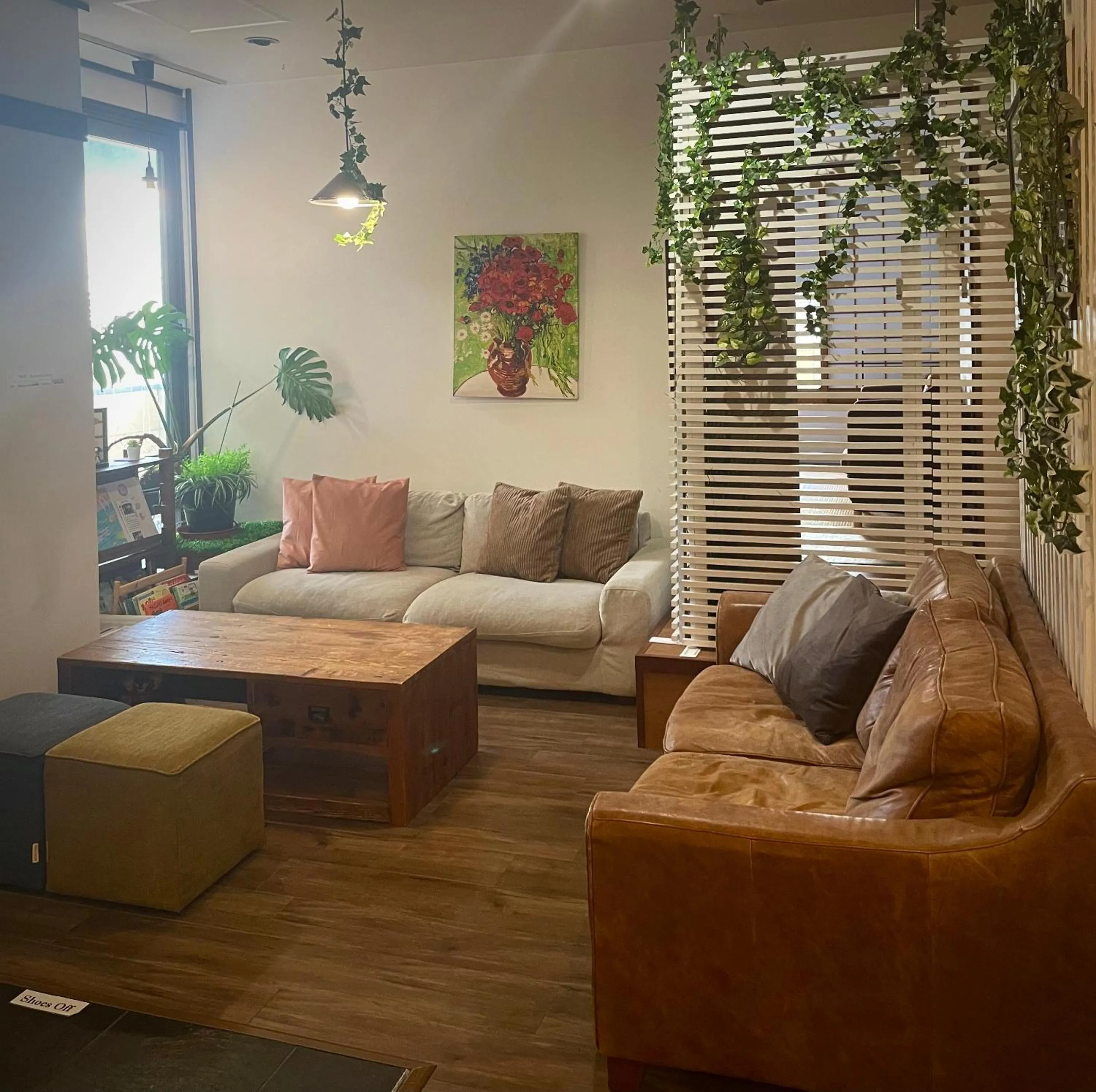 Living room in Nara Guesthouse 3F