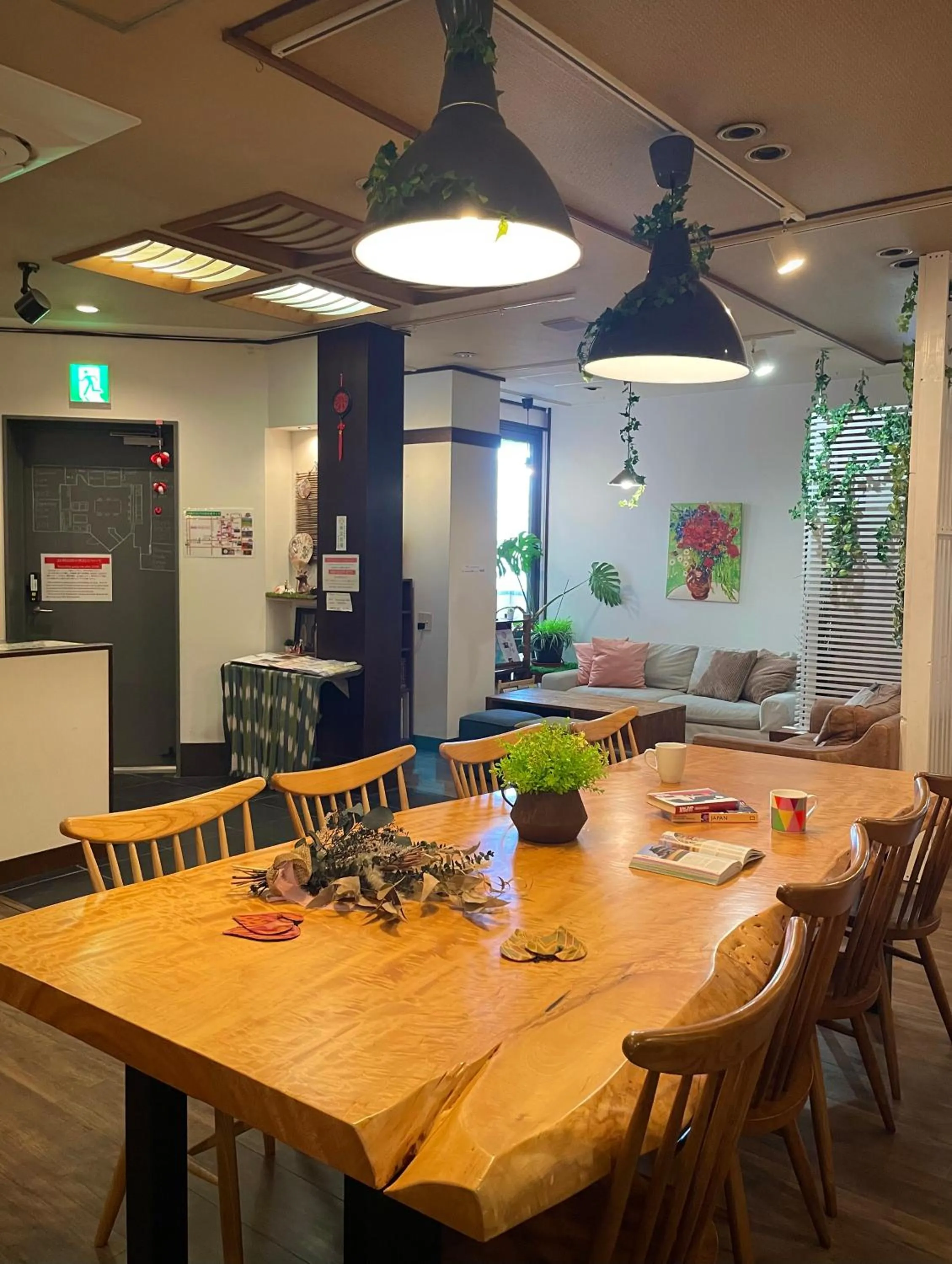 Living room in Nara Guesthouse 3F