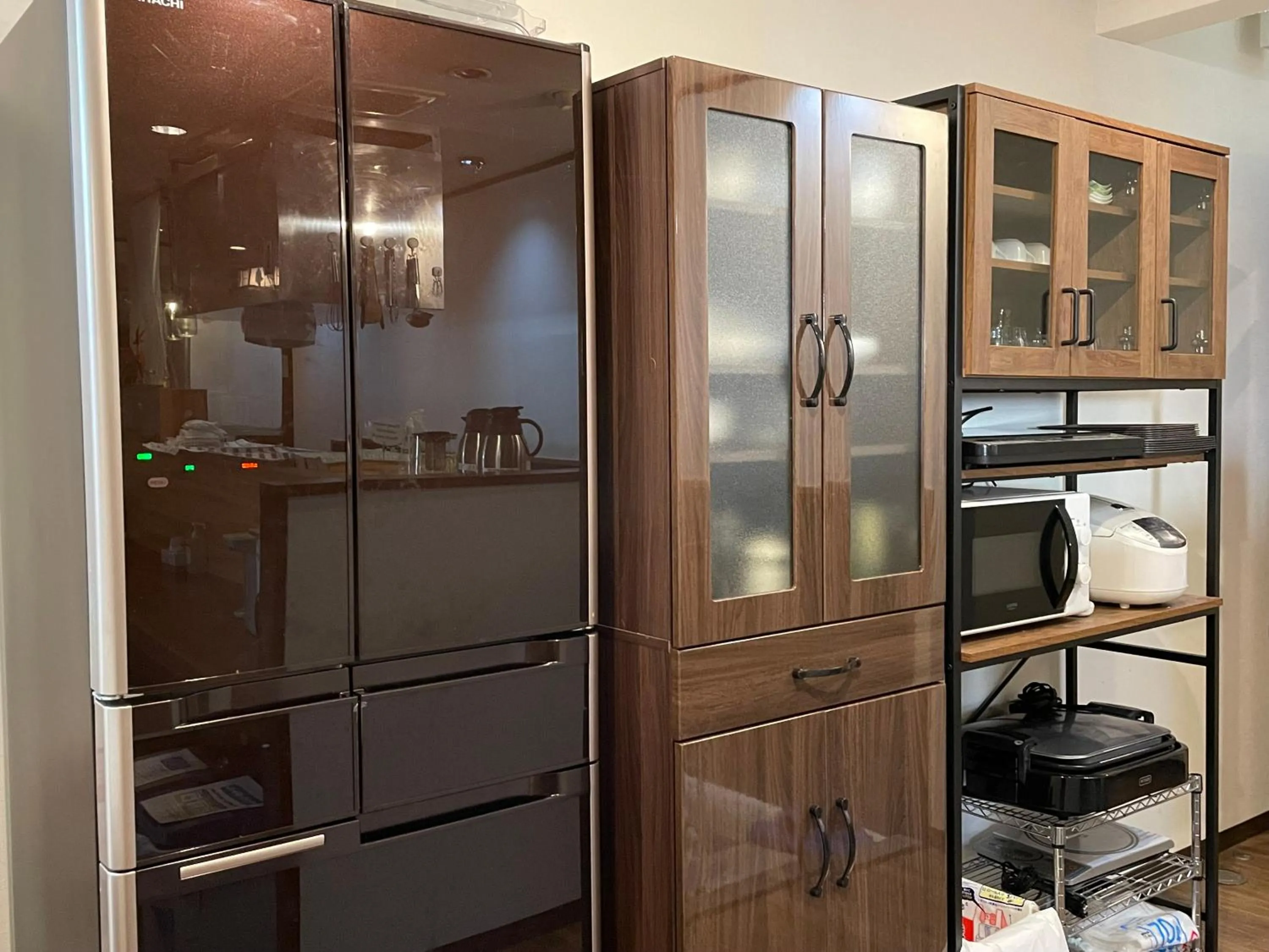 Kitchen or kitchenette in Nara Guesthouse 3F