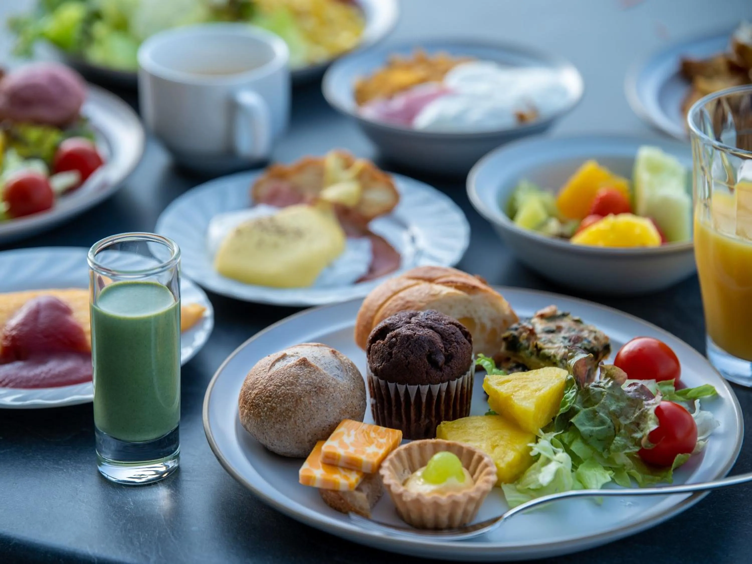 Breakfast in Hitoyoshi Onsen Nabeya