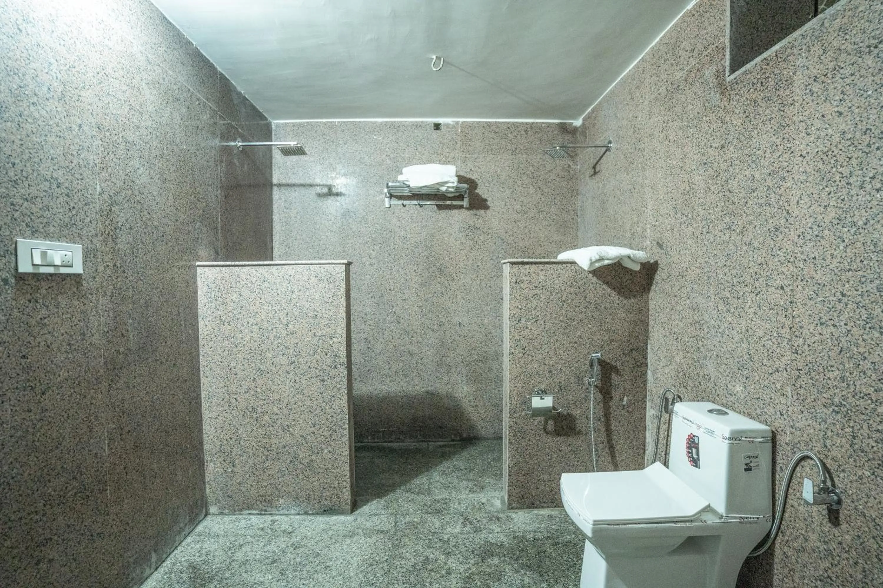 Bathroom in sand castle resort