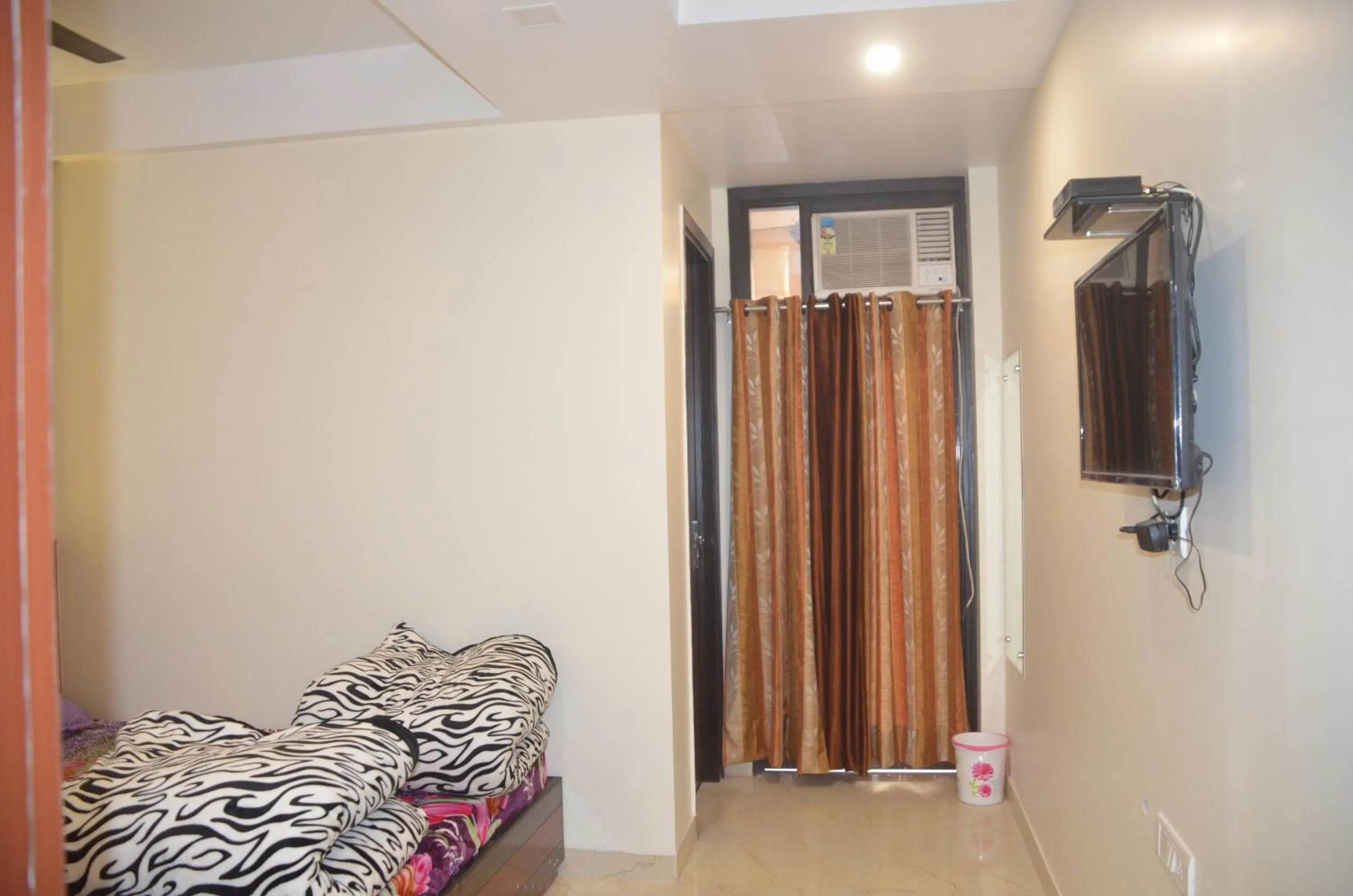 Bedroom, Bed in Goel Residency