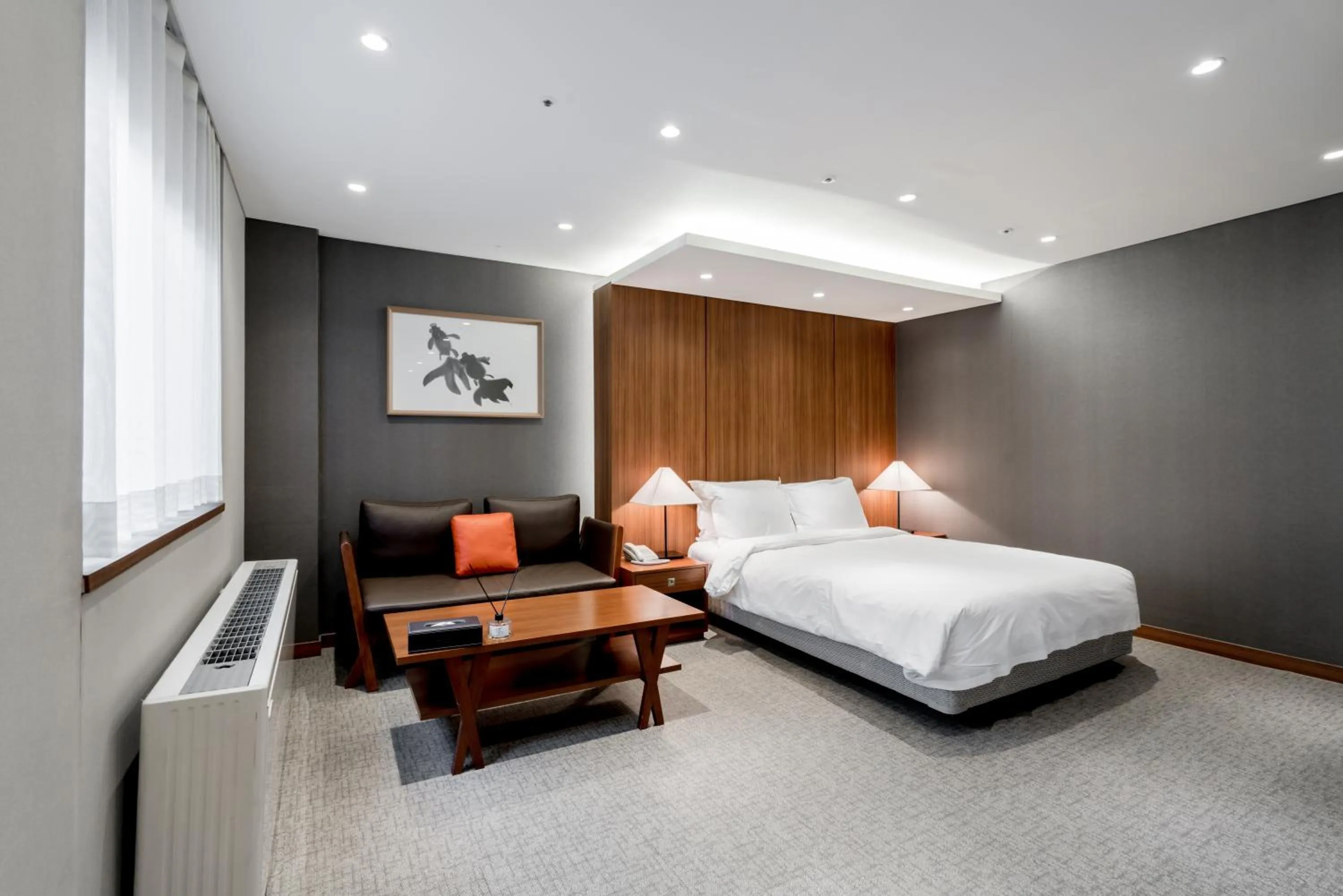Bed in Oriens Hotel & Residences Myeongdong