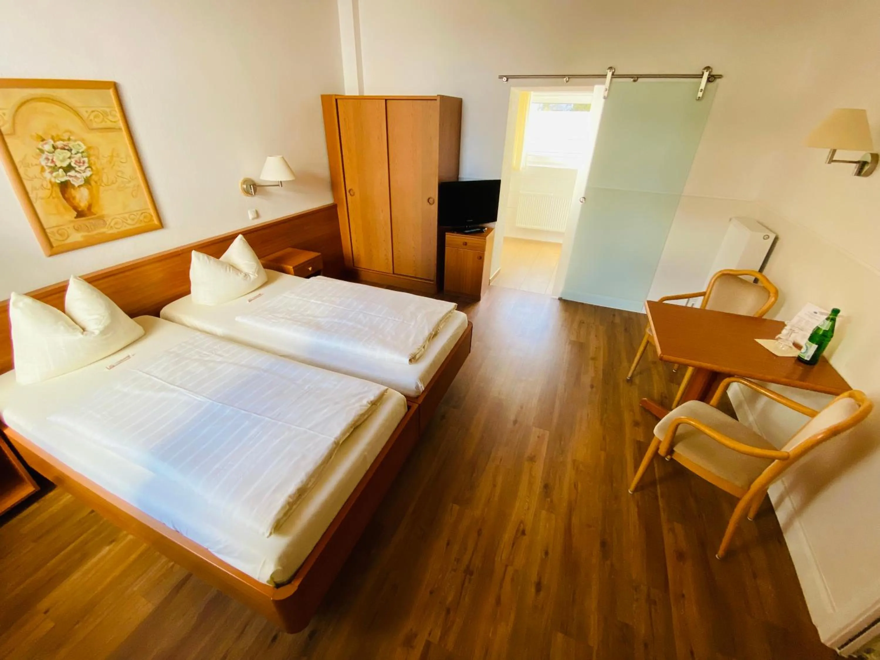 Photo of the whole room, Bed in Hotel Sonnenklause