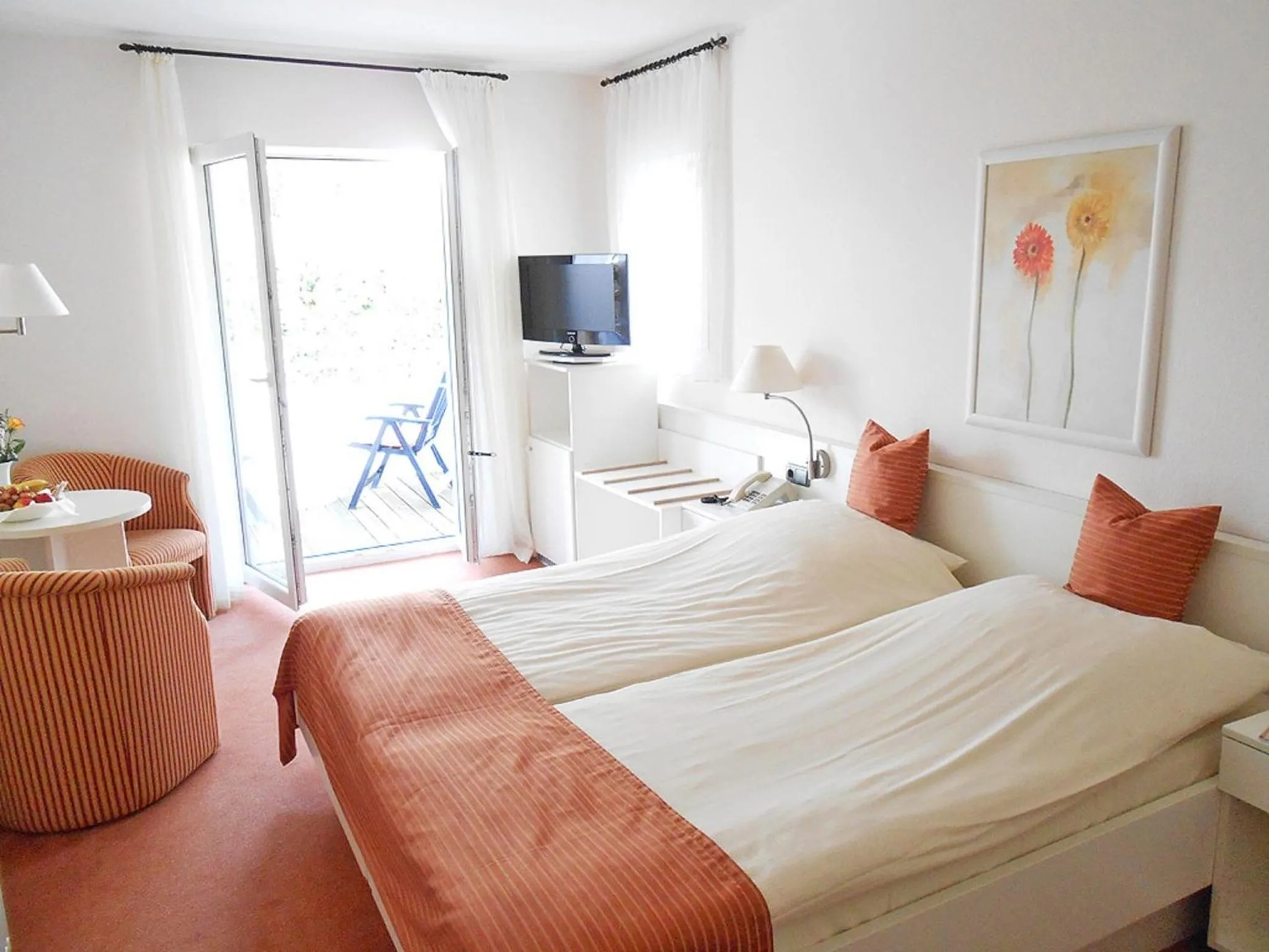 Bedroom, Bed in Hotel Sonnenklause