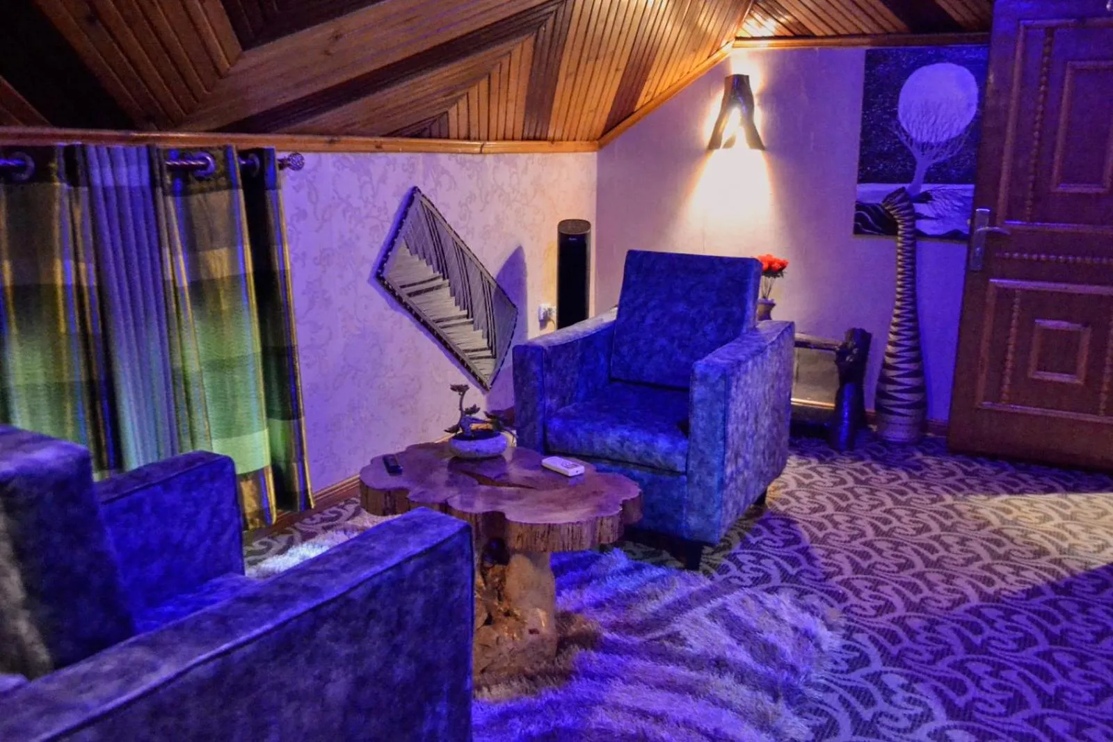 Living room in Umugano Villa