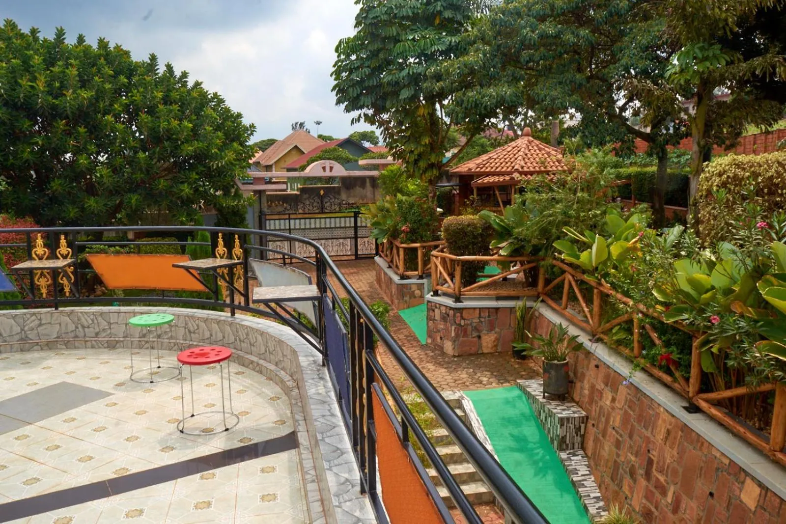 Balcony/Terrace in Umugano Villa