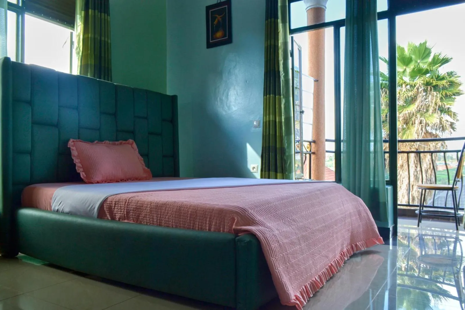 Bed in Umugano Villa