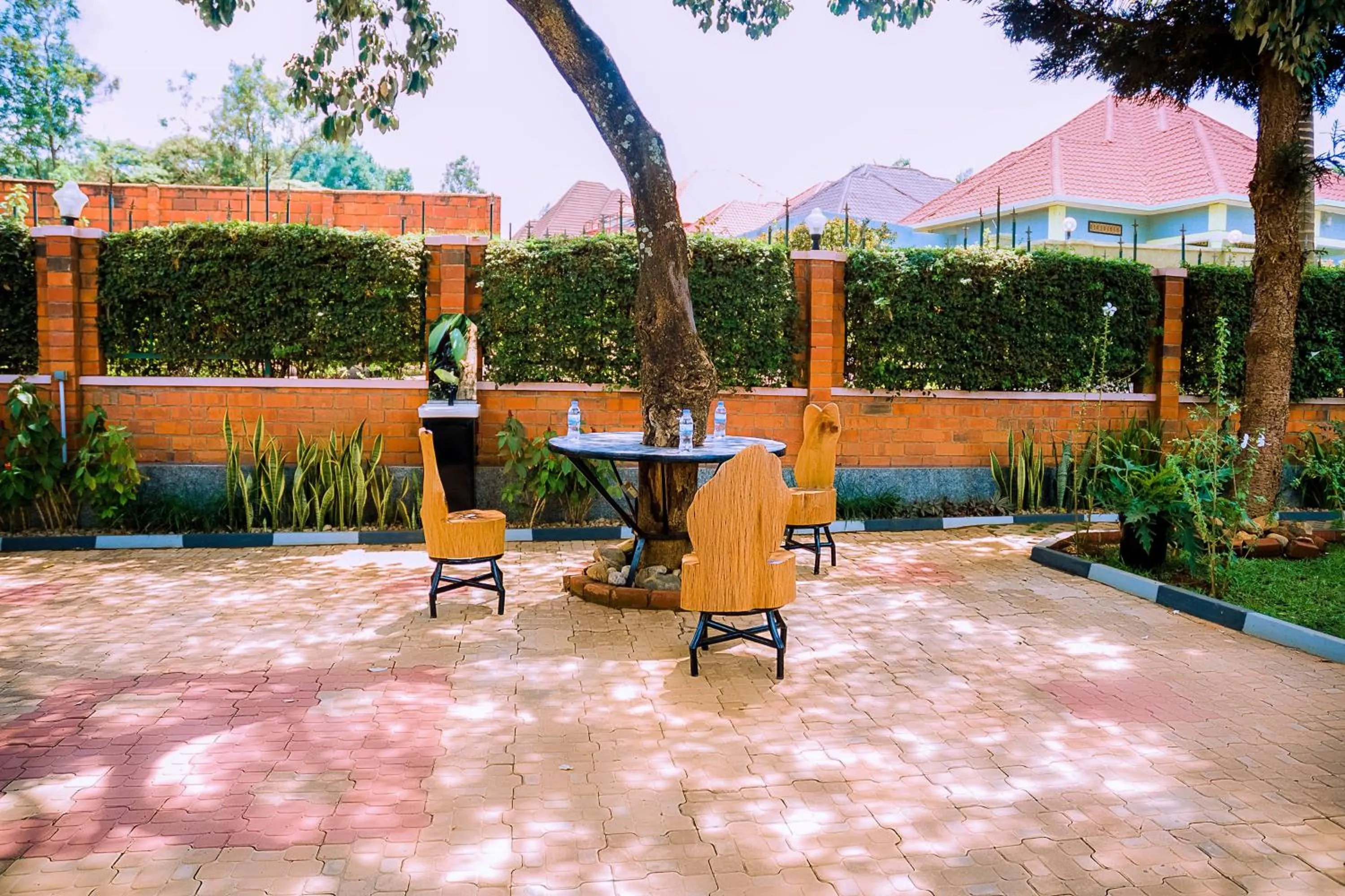 Patio in Umugano Villa