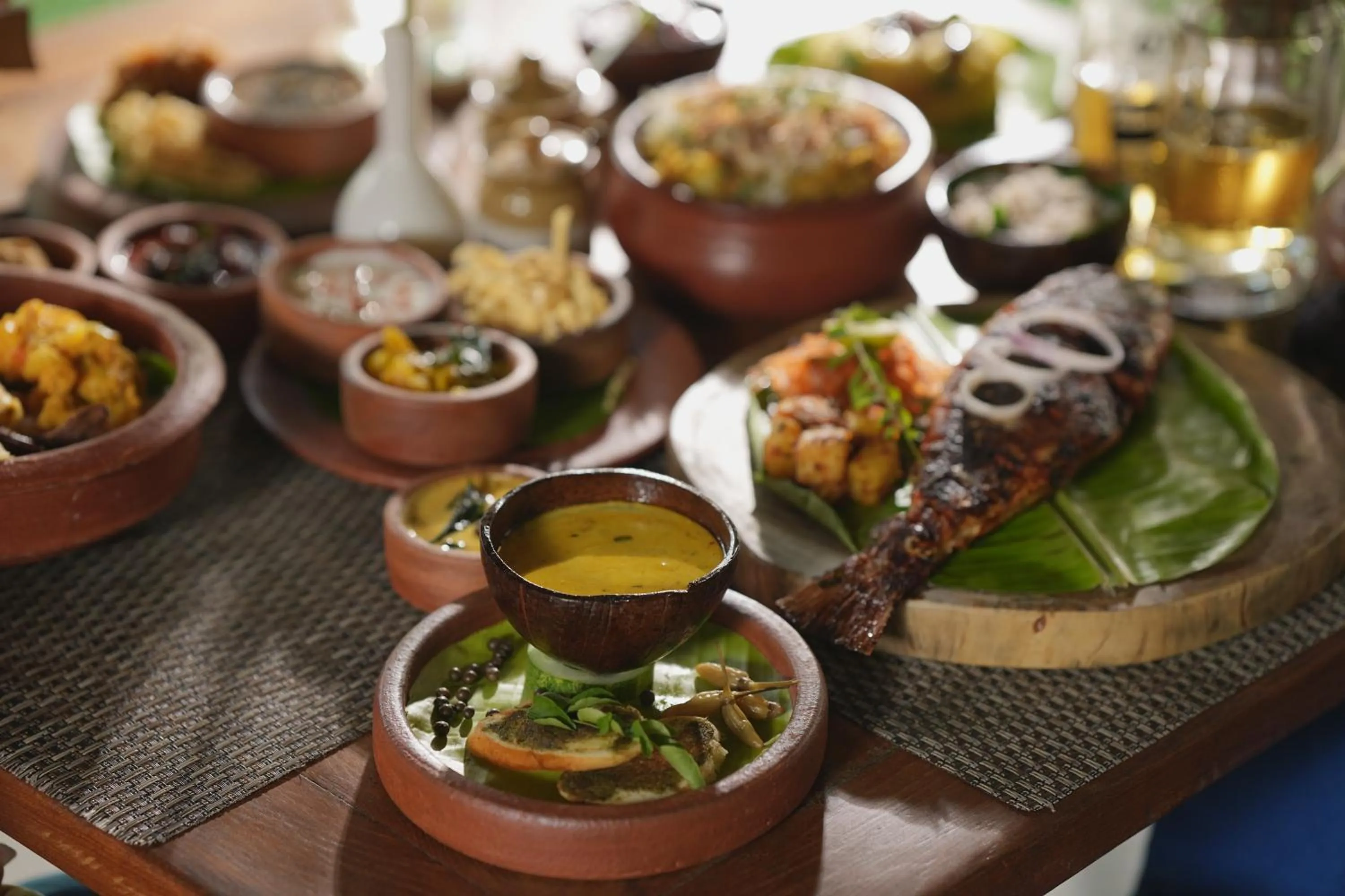 Food and drinks in Xandari Pearl Beach Resort